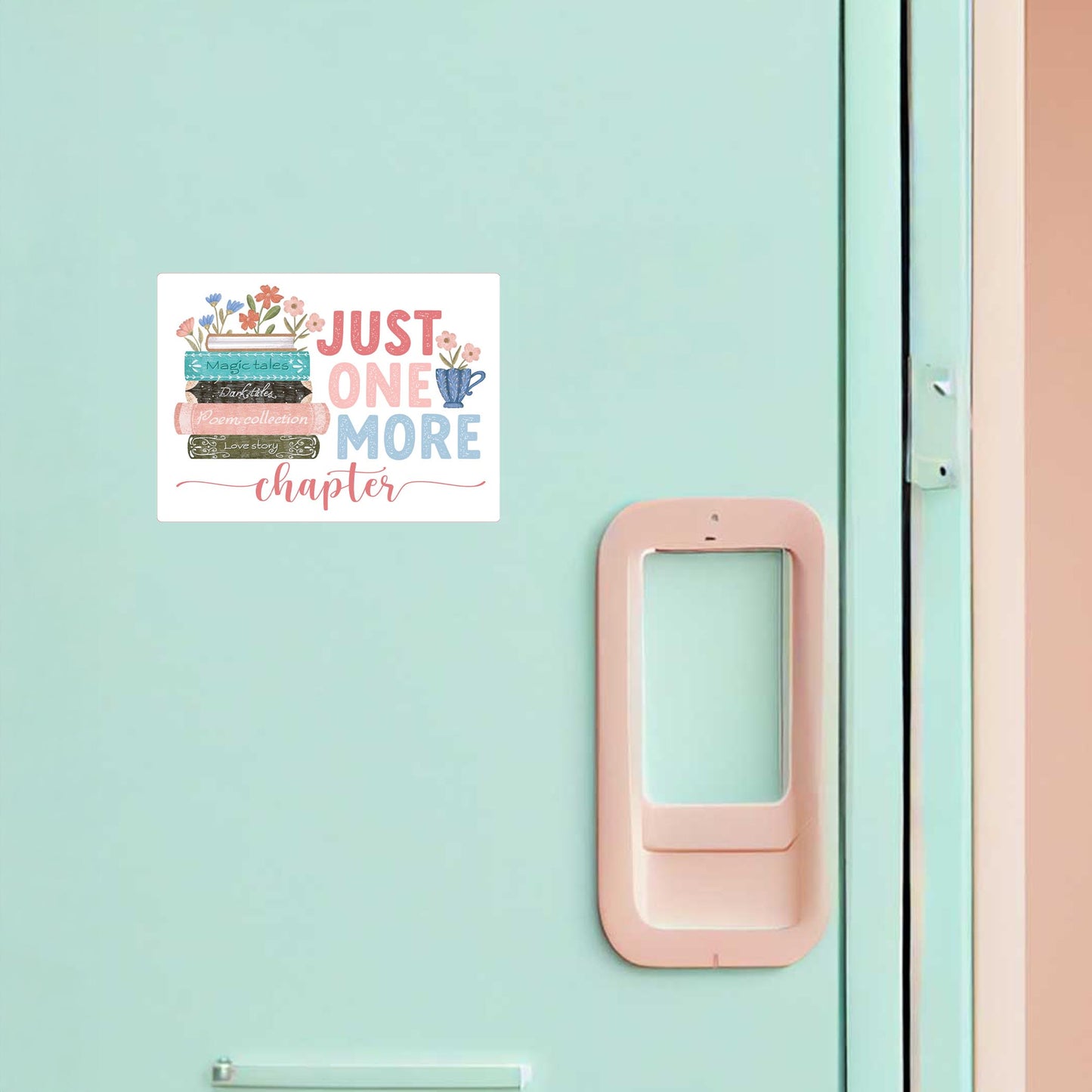Vinyl Magnet-Pretty Little Chapters Just One More Chapter -1