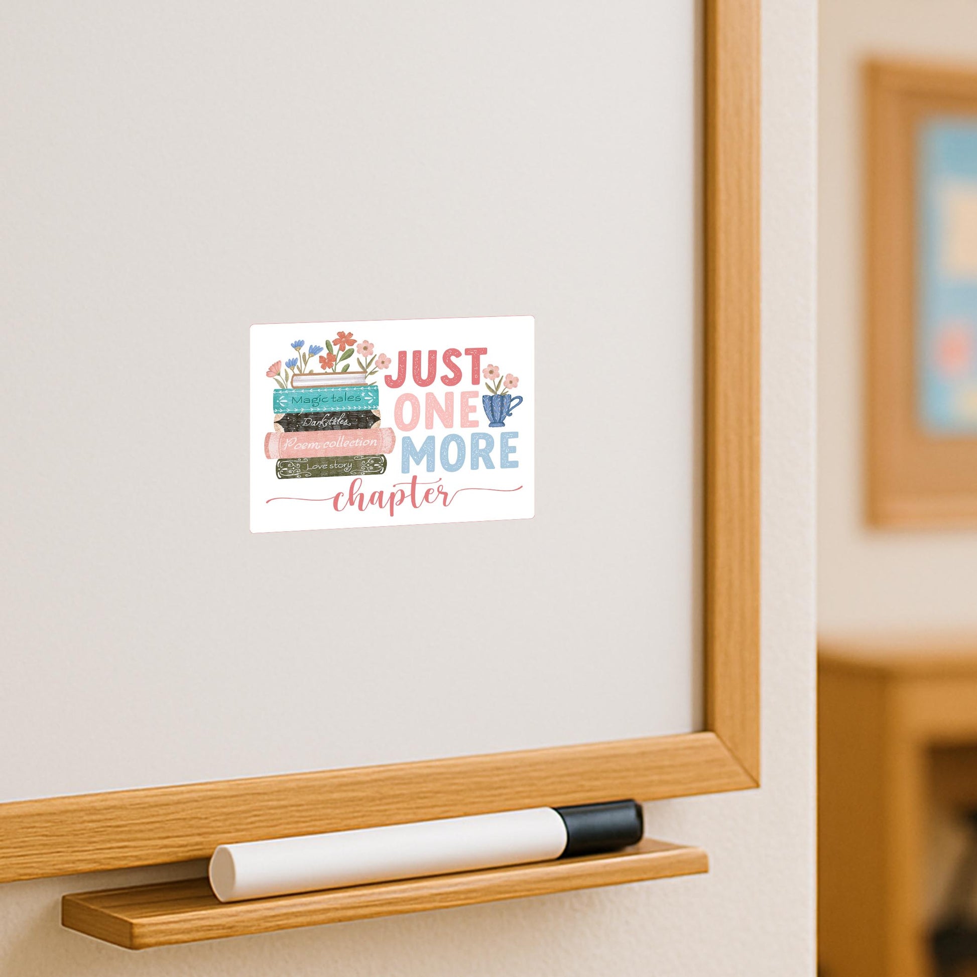 Vinyl Magnet-Pretty Little Chapters Just One More Chapter -3