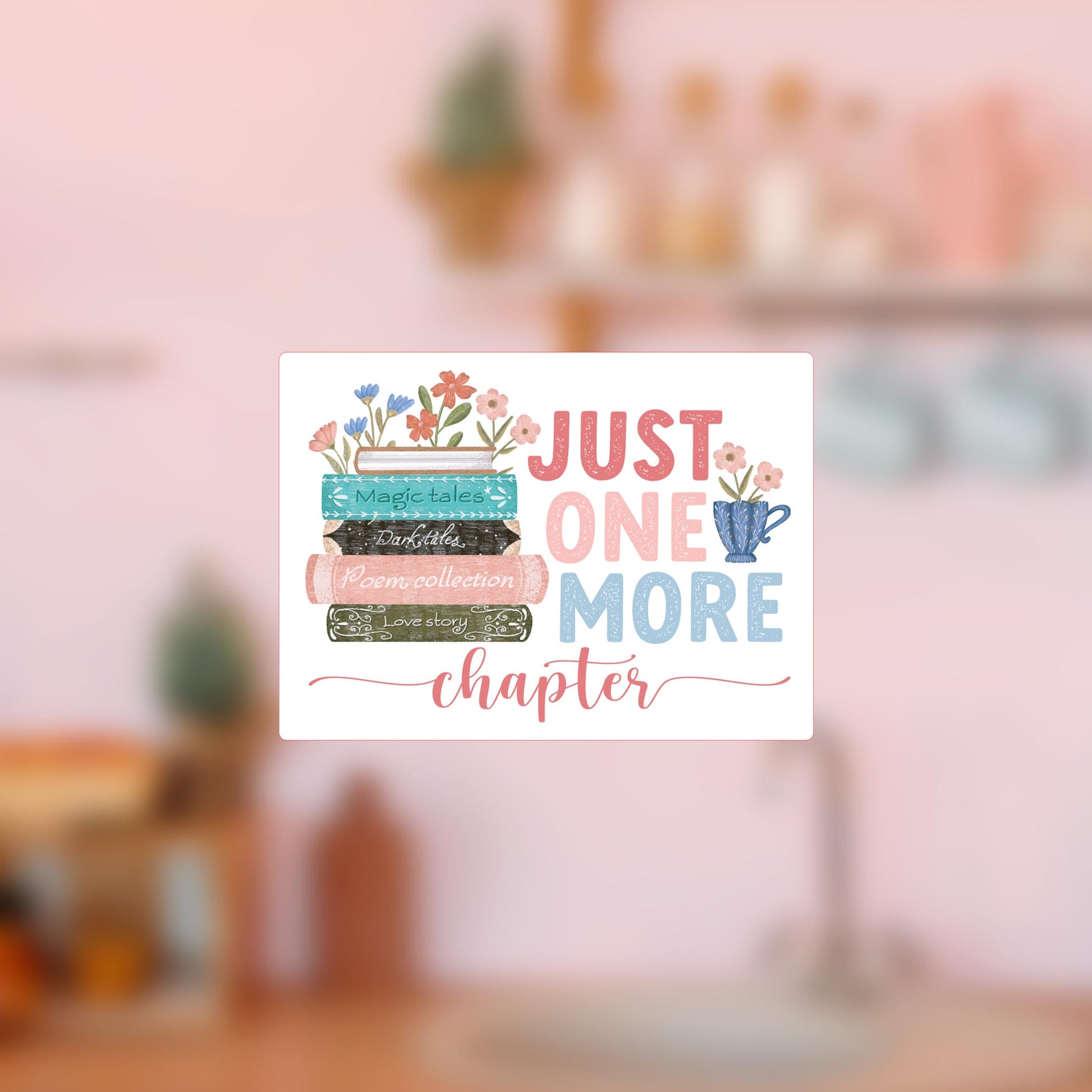 Vinyl Magnet-Pretty Little Chapters Just One More Chapter -4