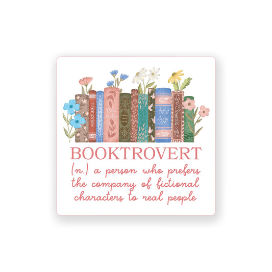 Vinyl Magnet-Pretty Little Chapters Booktrovert Definition -0