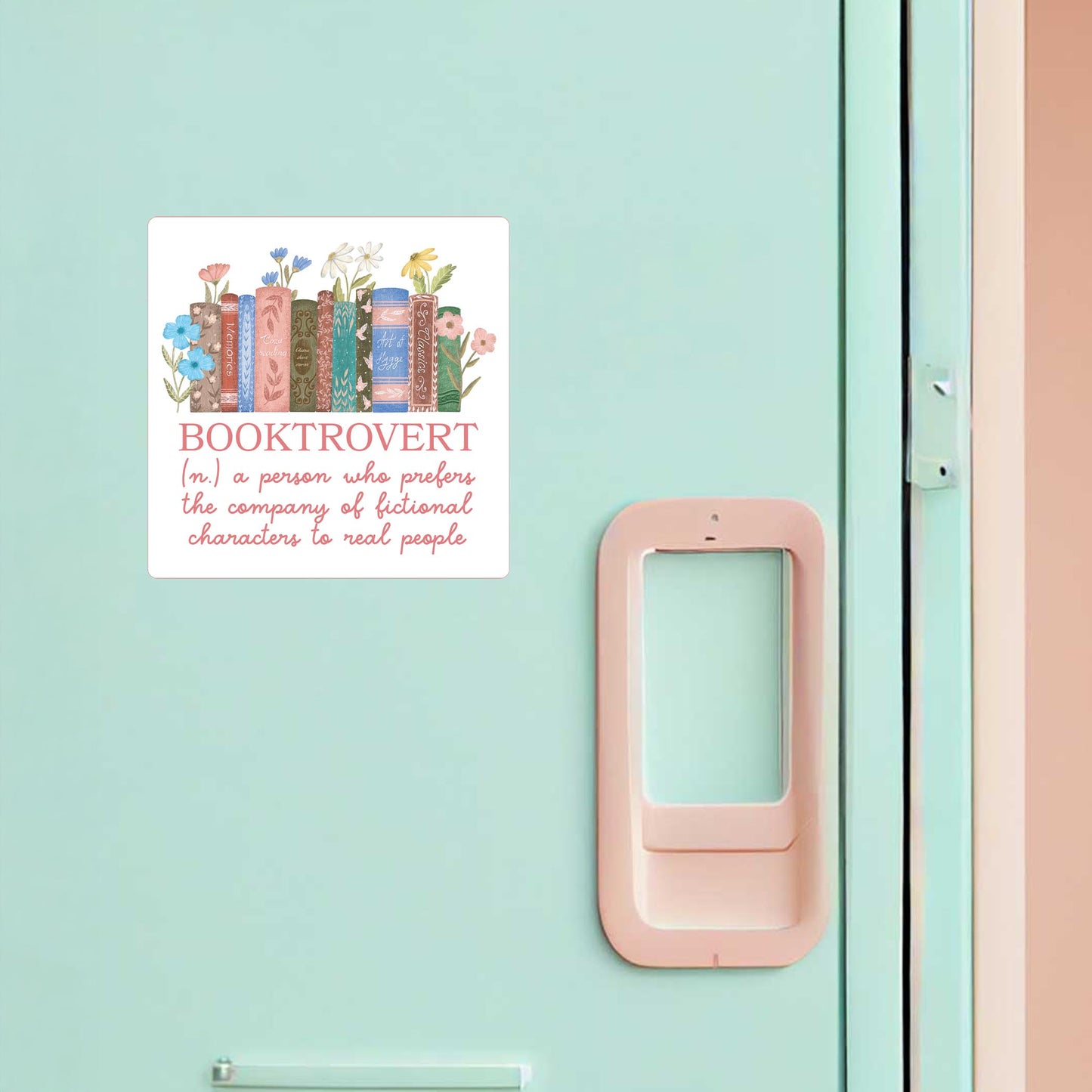 Vinyl Magnet-Pretty Little Chapters Booktrovert Definition -1