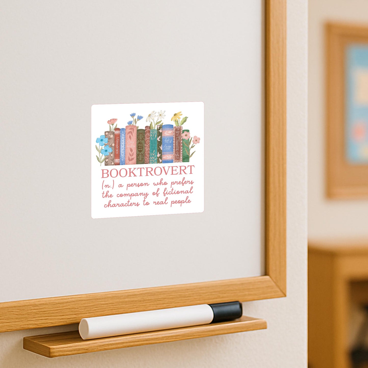 Vinyl Magnet-Pretty Little Chapters Booktrovert Definition -3