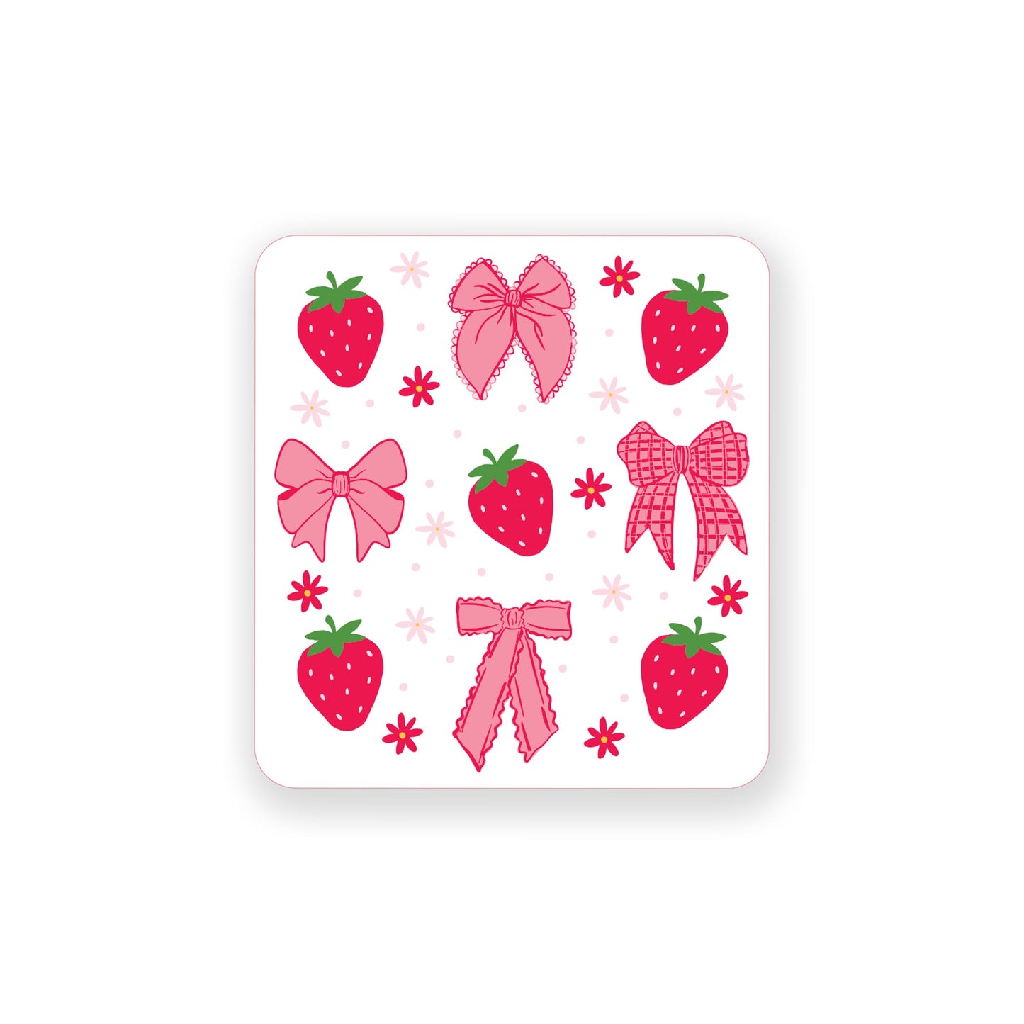 Vinyl Magnet-Strawberry Parlor 1 -0