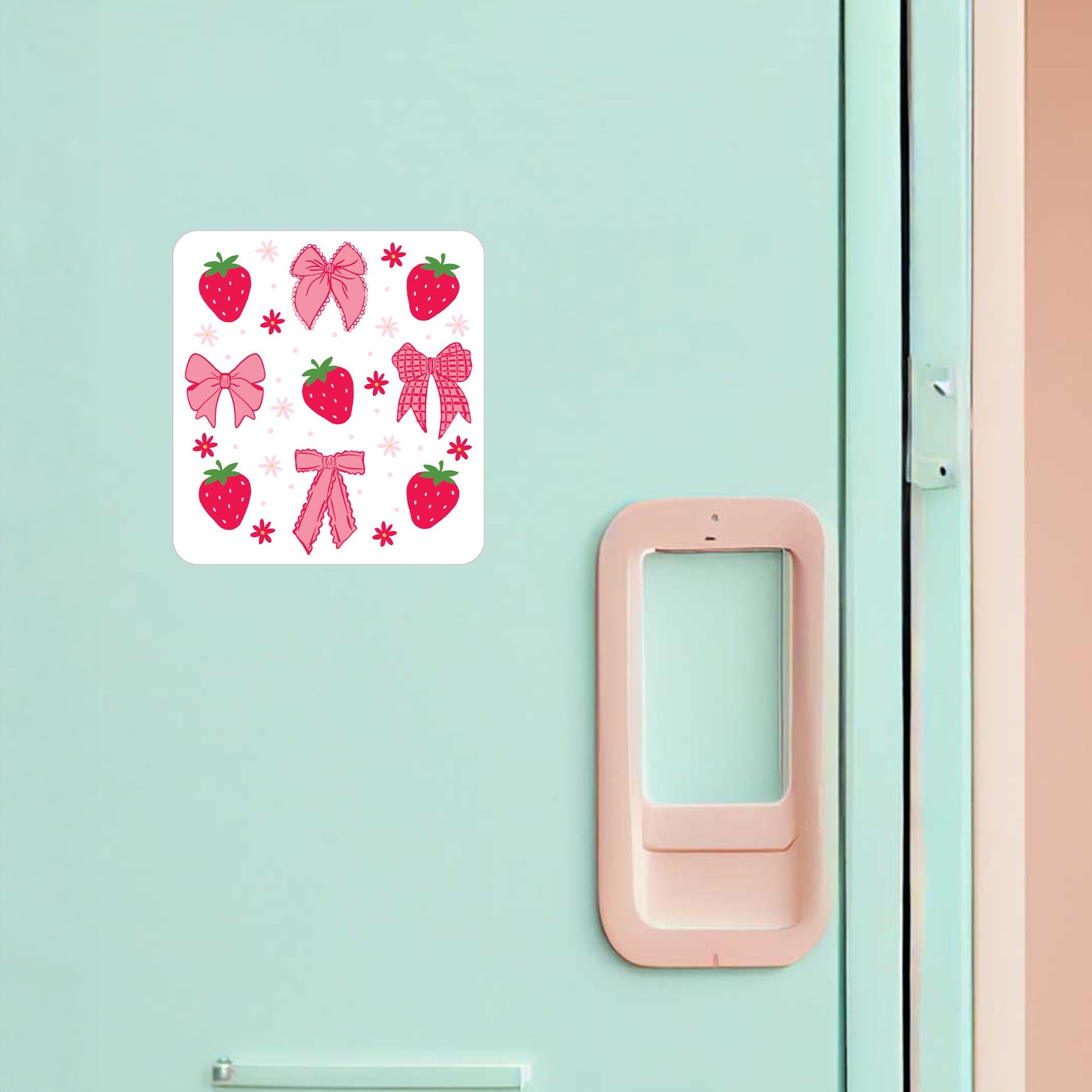 Vinyl Magnet-Strawberry Parlor 1 -1