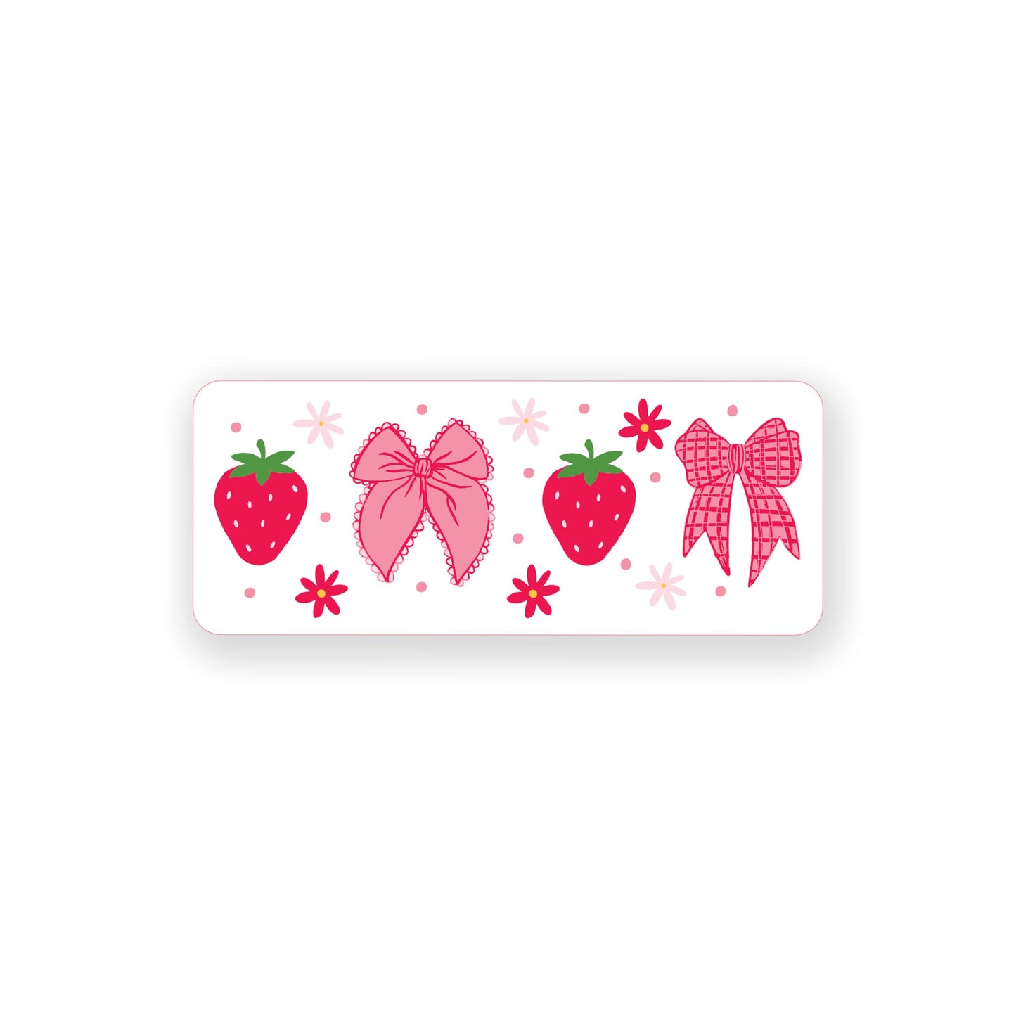 Vinyl Magnet-Strawberry Parlor 2 -0