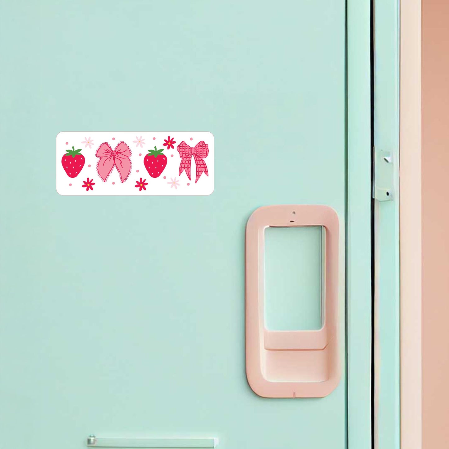 Vinyl Magnet-Strawberry Parlor 2 -1