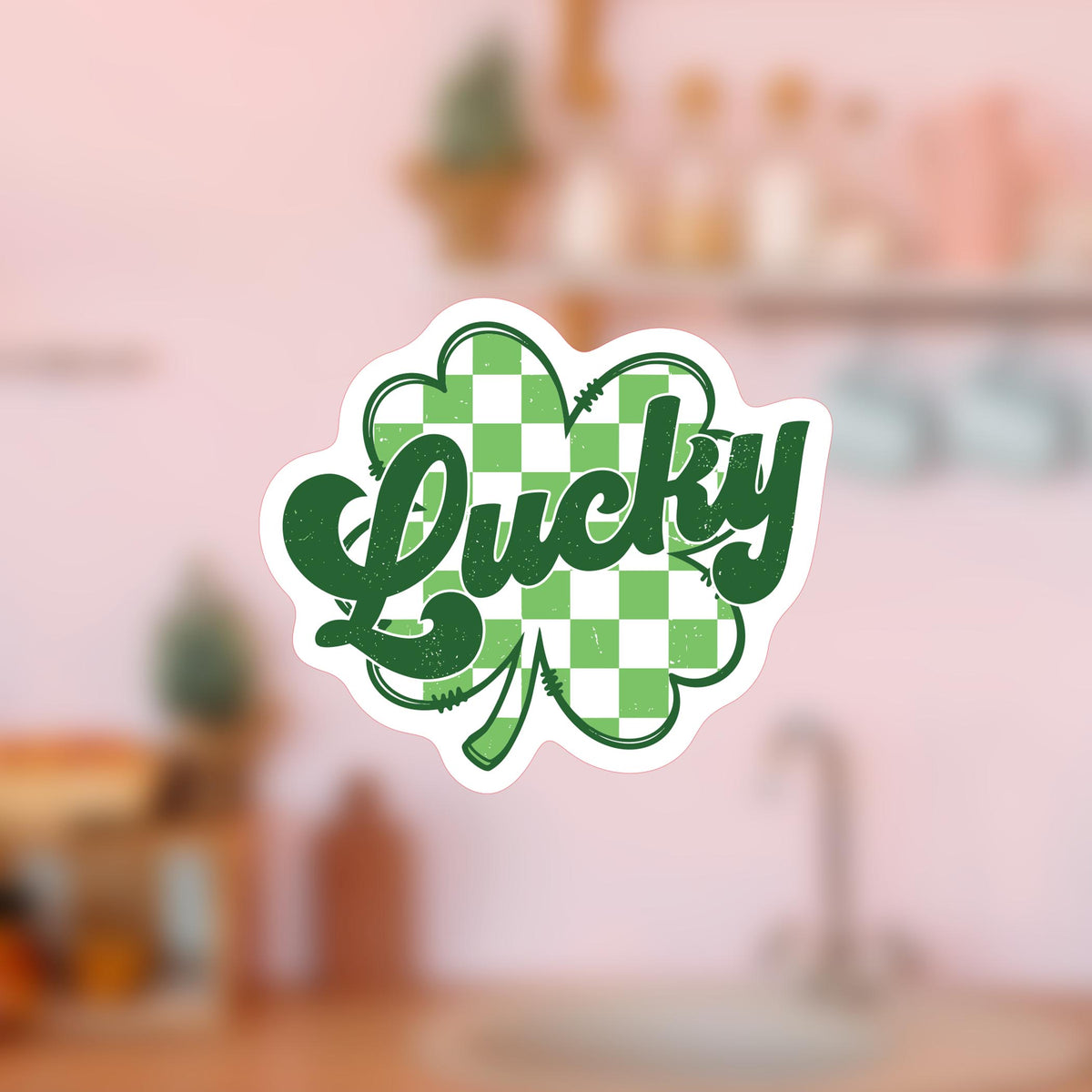 Vinyl Magnet-St. Patty's Day -4