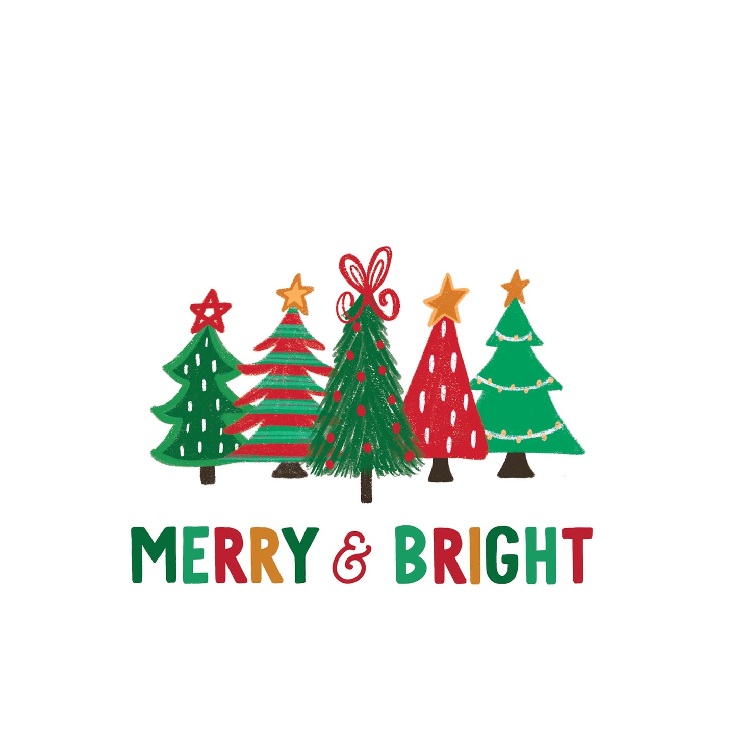 Vinyl Magnet-Whimsy Wonderland Traditional Merry & Bright