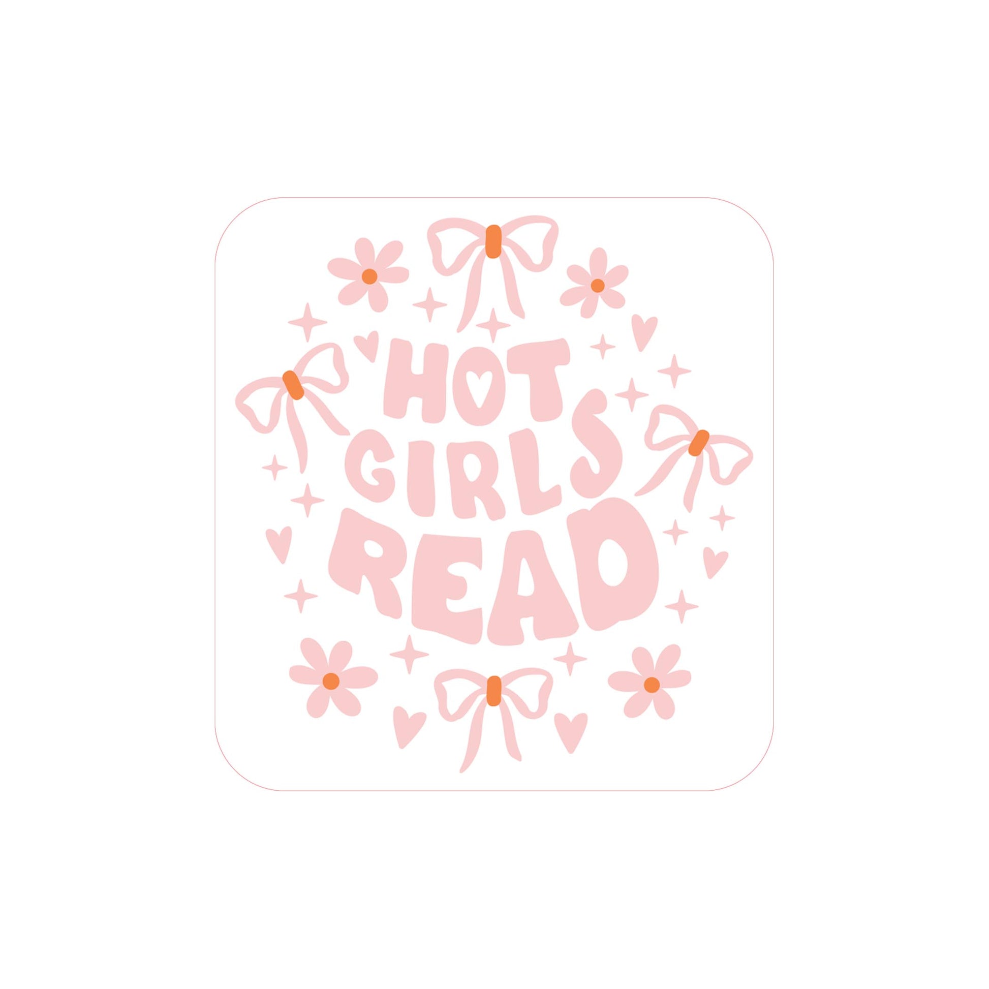 Vinyl Magnet-Hot Girls Read -2