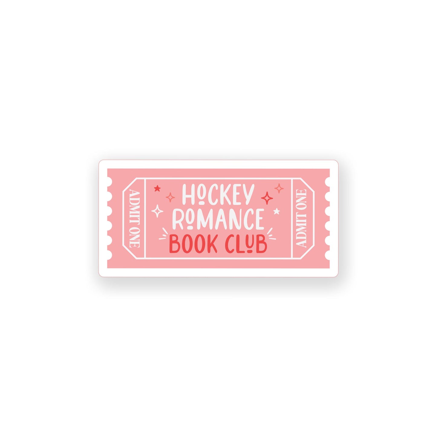 Vinyl Magnet-Boy Aquarium Pink Hockey Romance -0