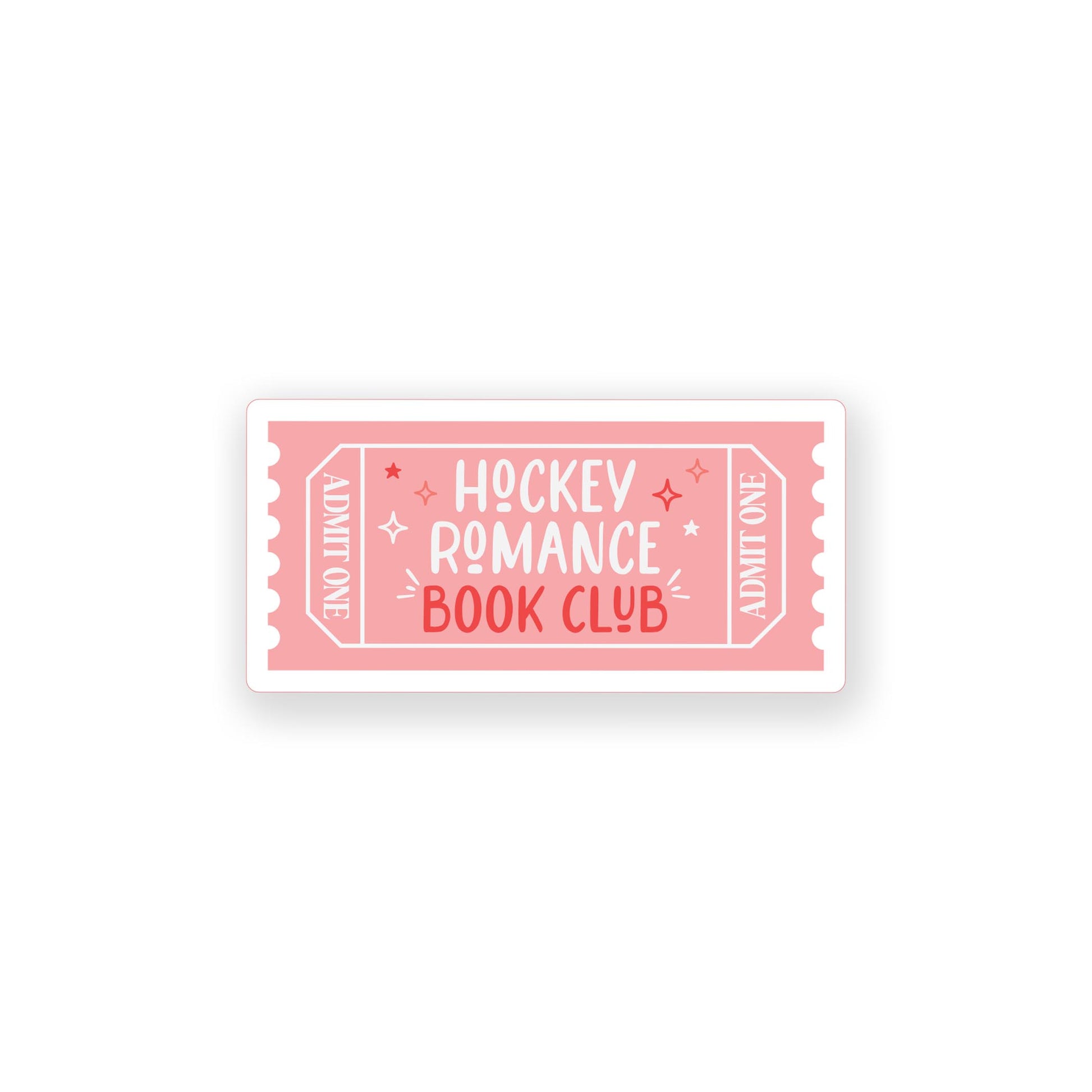 Vinyl Magnet-Boy Aquarium Pink Hockey Romance -0