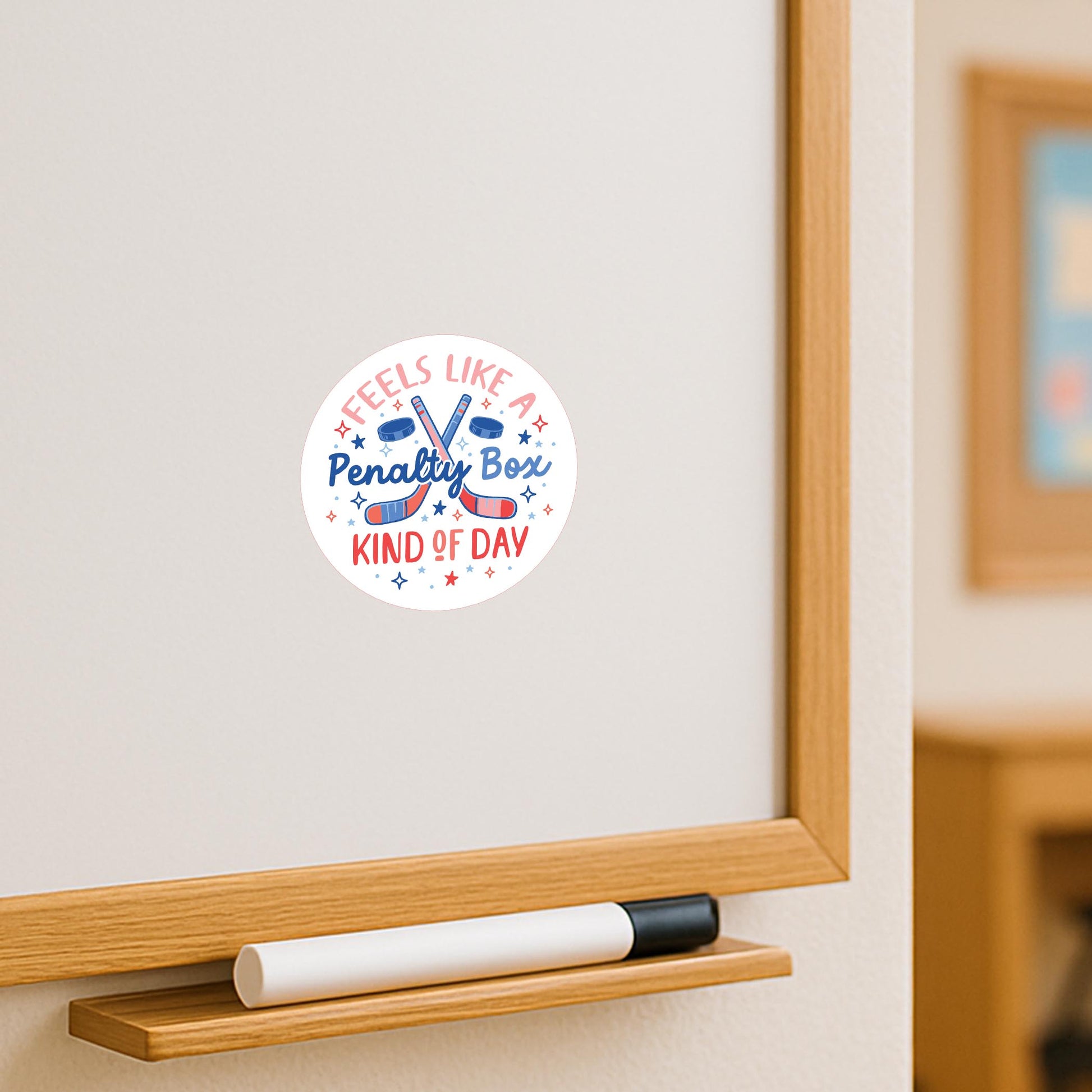 Vinyl Magnet-Boy Aquarium Penalty Box -3