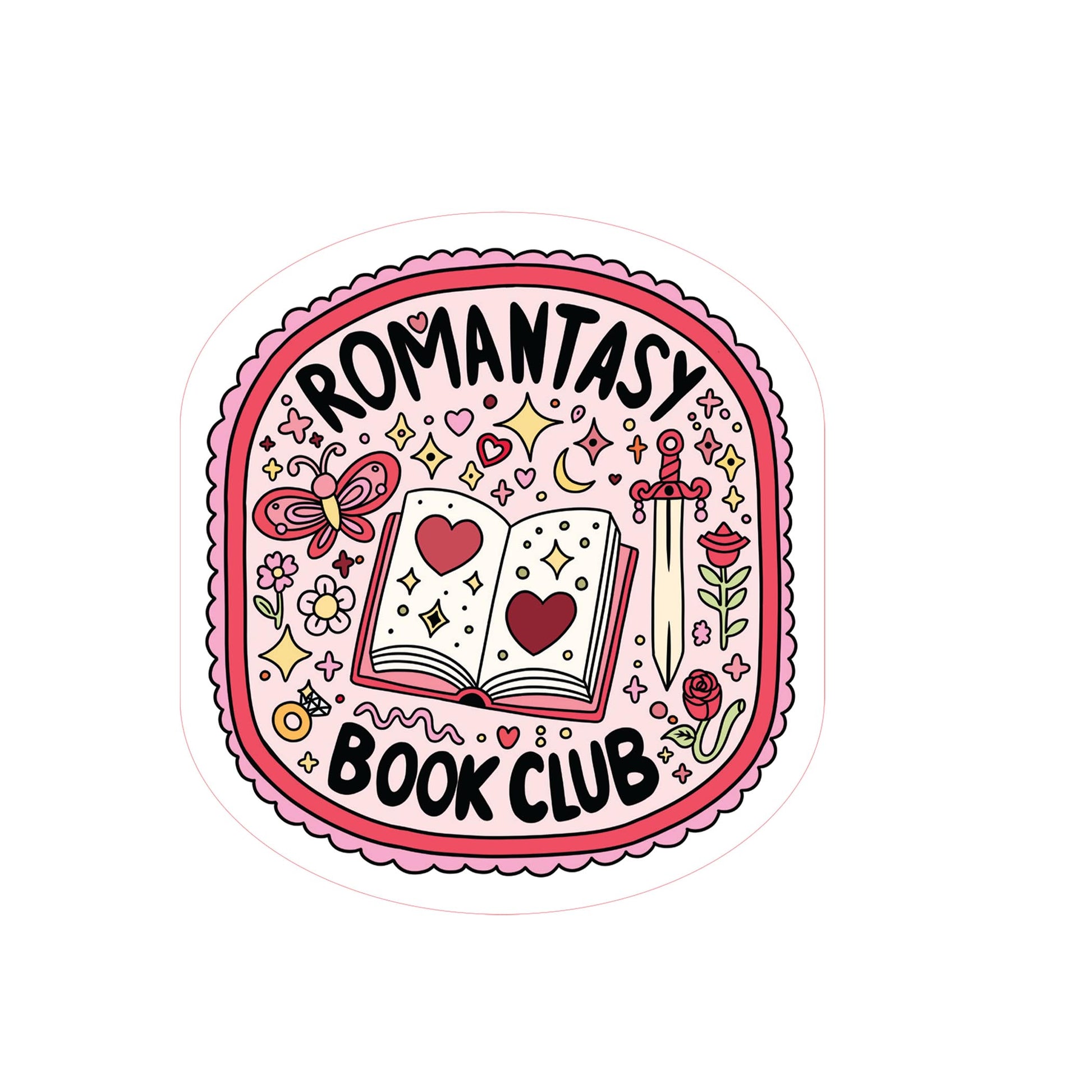 Vinyl Magnet-Romantasy Book Club -2