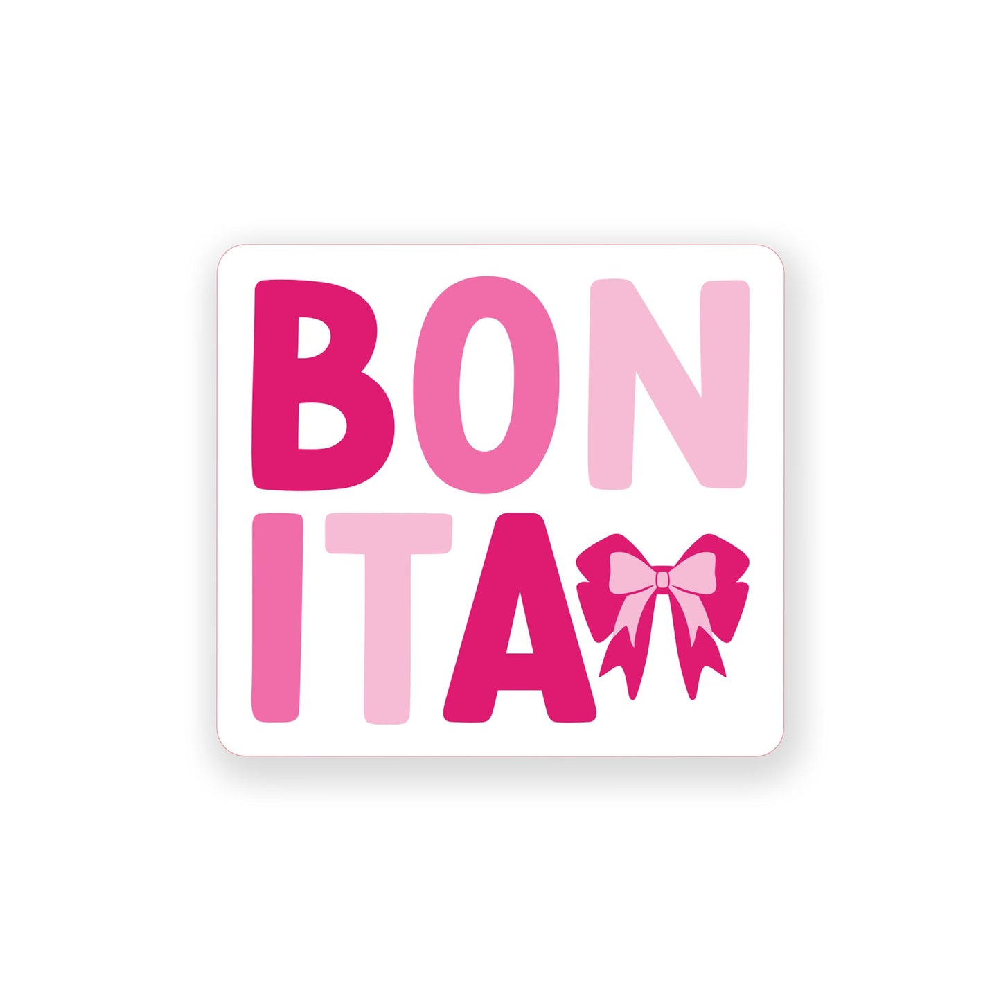 Vinyl Magnet-Bonita Bows -0