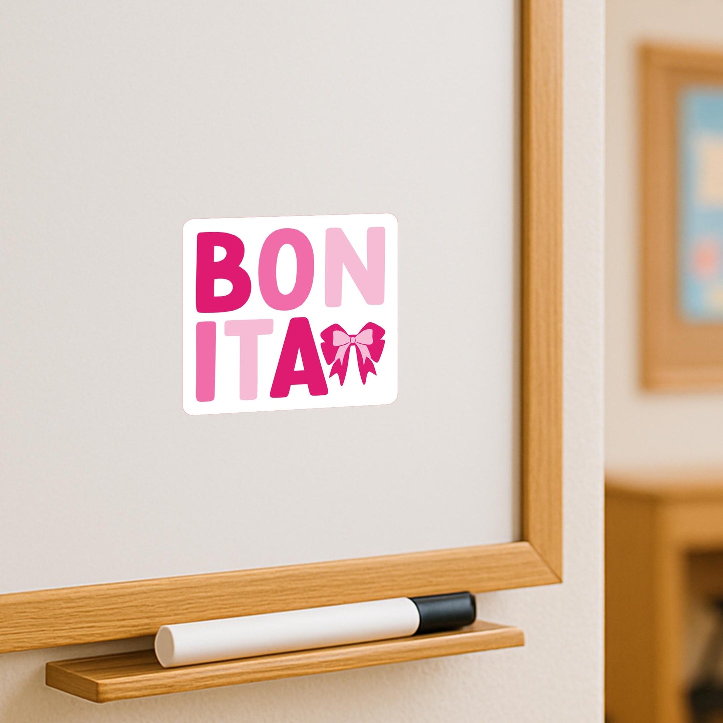 Vinyl Magnet-Bonita Bows -3