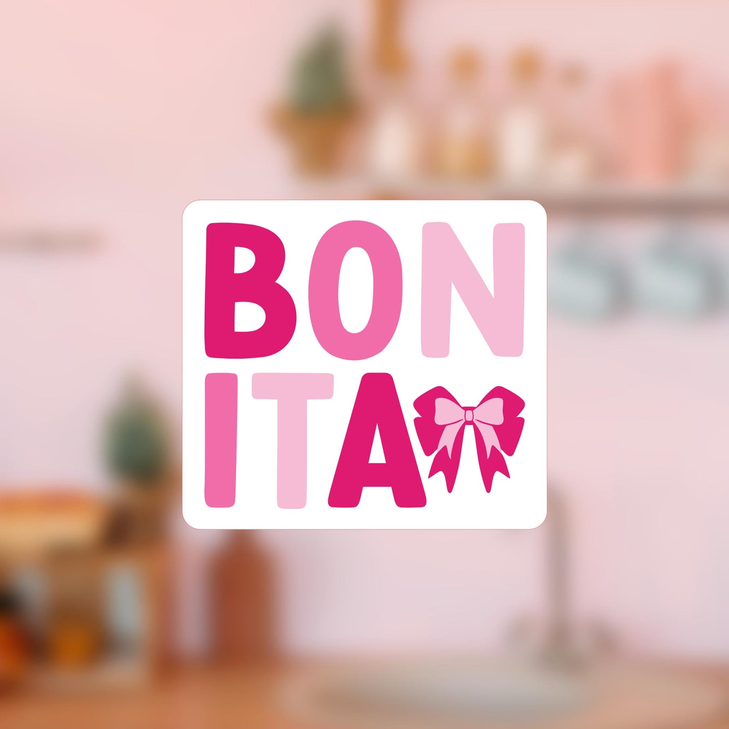 Vinyl Magnet-Bonita Bows -4