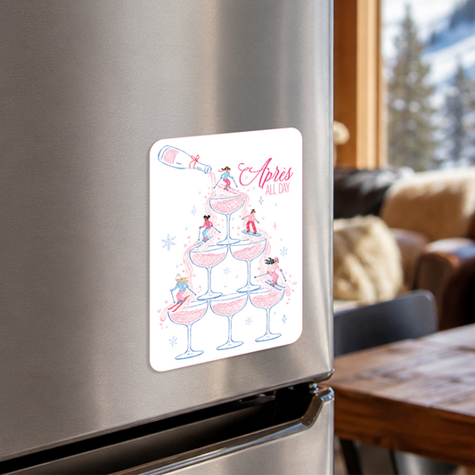 Vinyl Magnet-Après Ski | Gift | Lodge