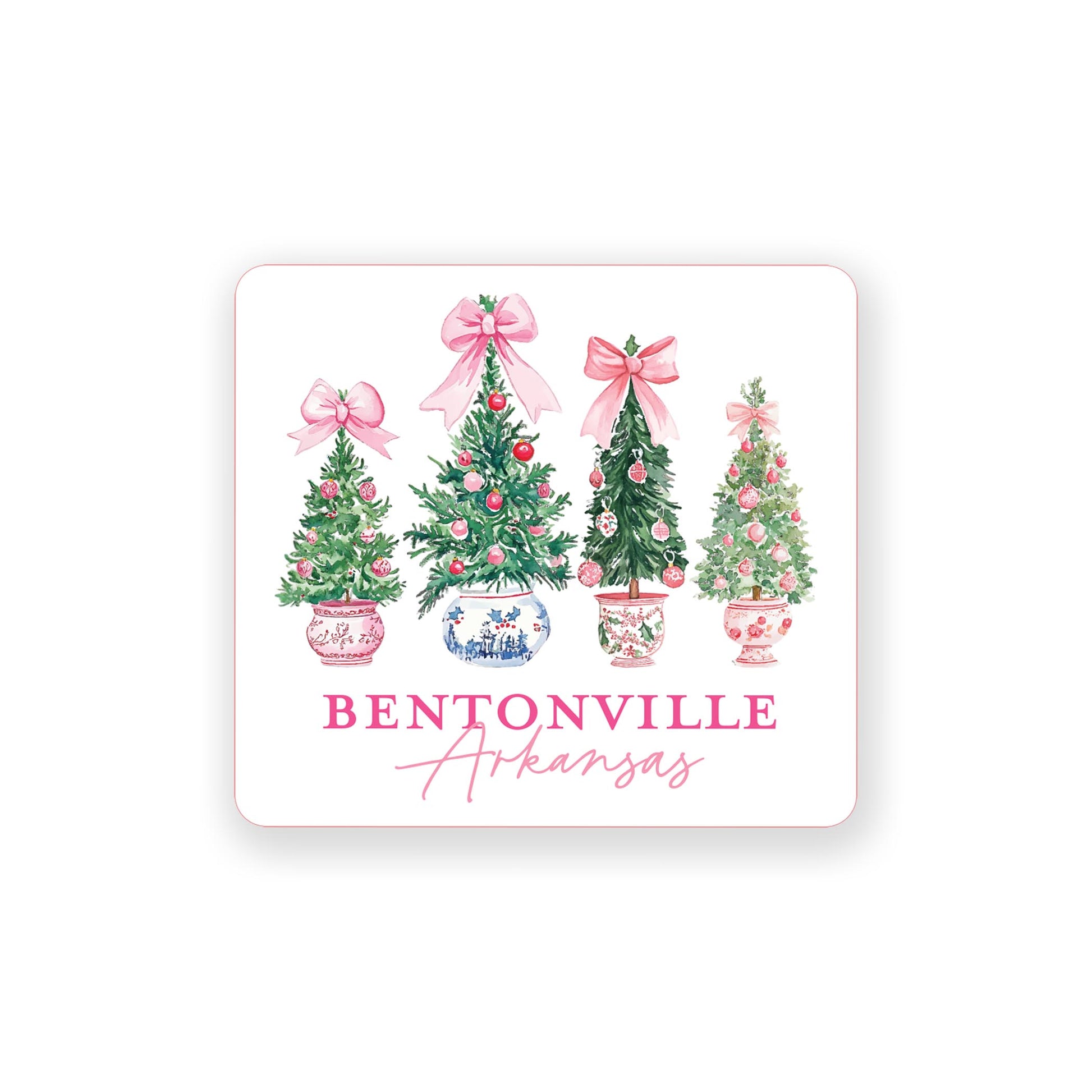 Vinyl Magnet-Love+Local Blush & Baubles - A Grand Millennial Christmas -0