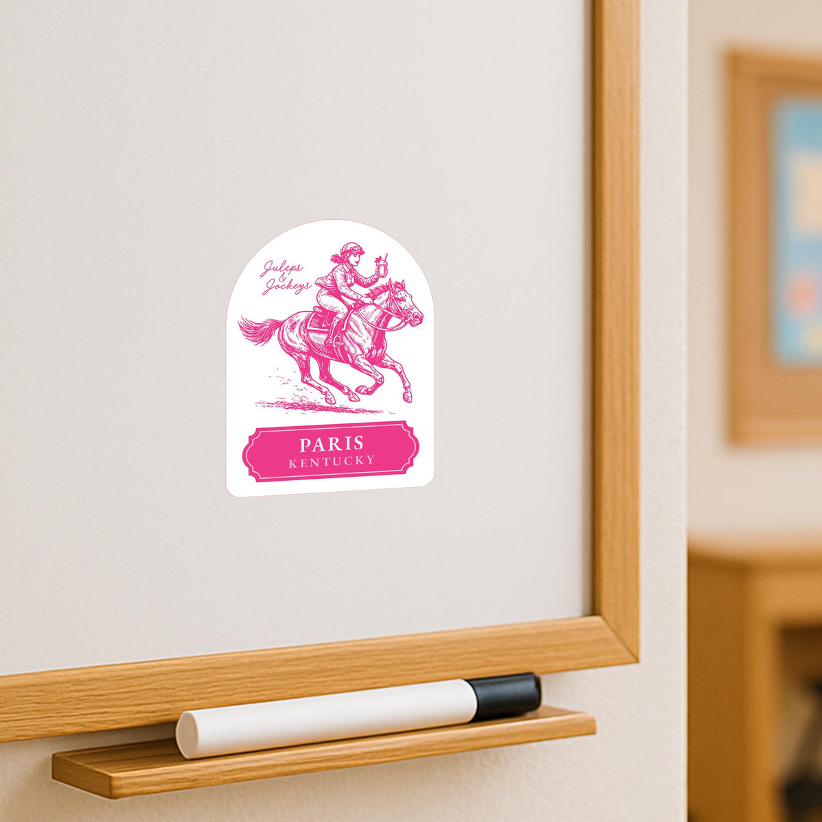 Vinyl Magnet-Derby | City & State | Hometown -3