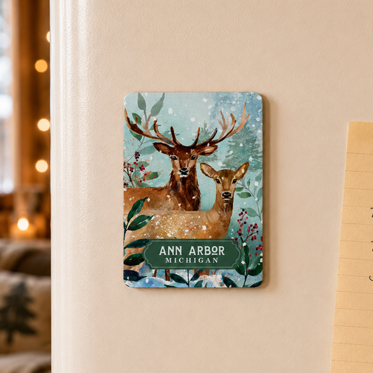 Vinyl Magnet-Woodland | Custom | Personalize
