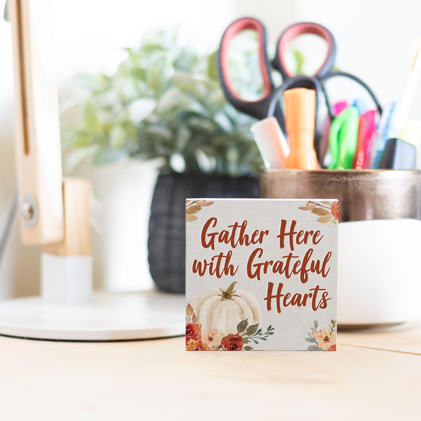 Mini Print-Grateful Hearts Fall Florals