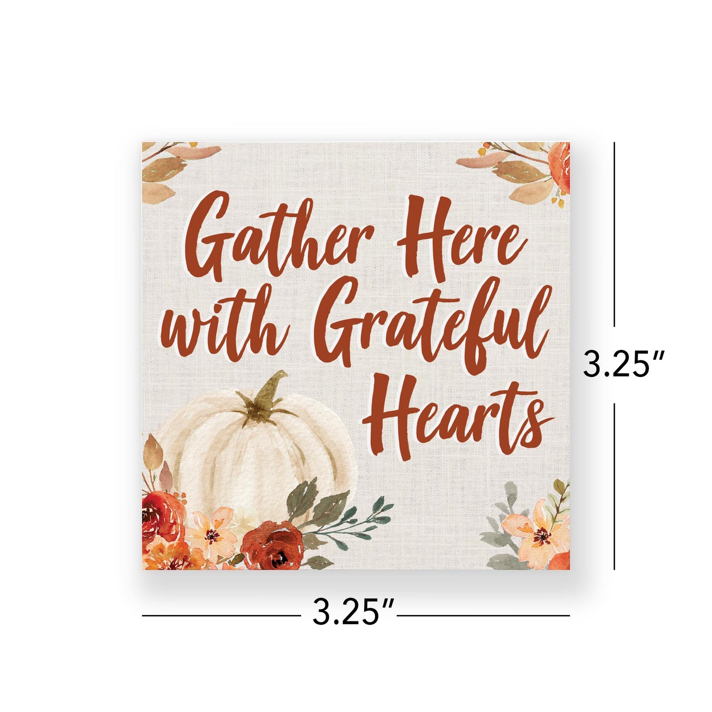 Mini Print-Grateful Hearts Fall Florals
