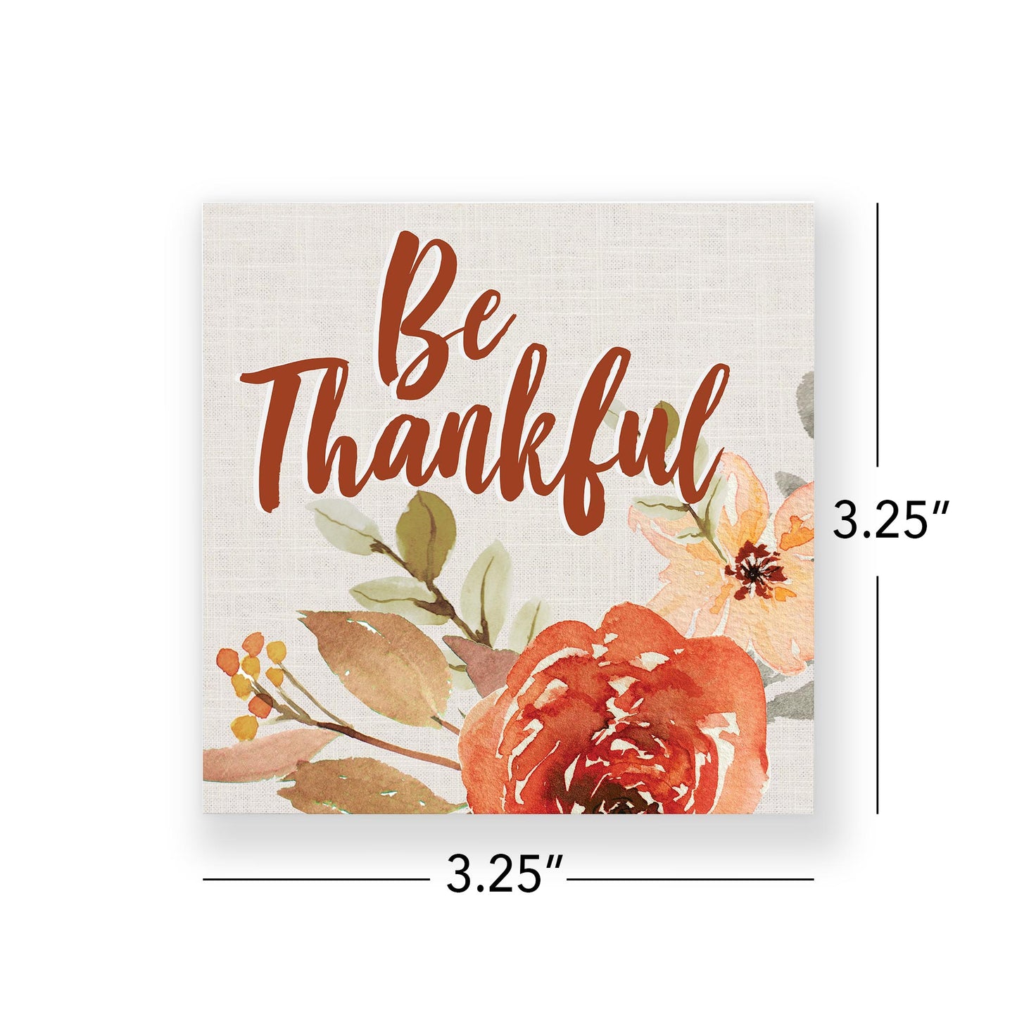 Mini Print-Be Thankful Fall Florals