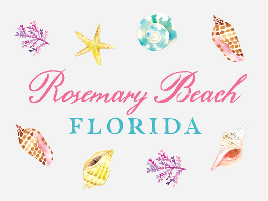 Love+Local Vinyl Magnet | Shells & Shoreline