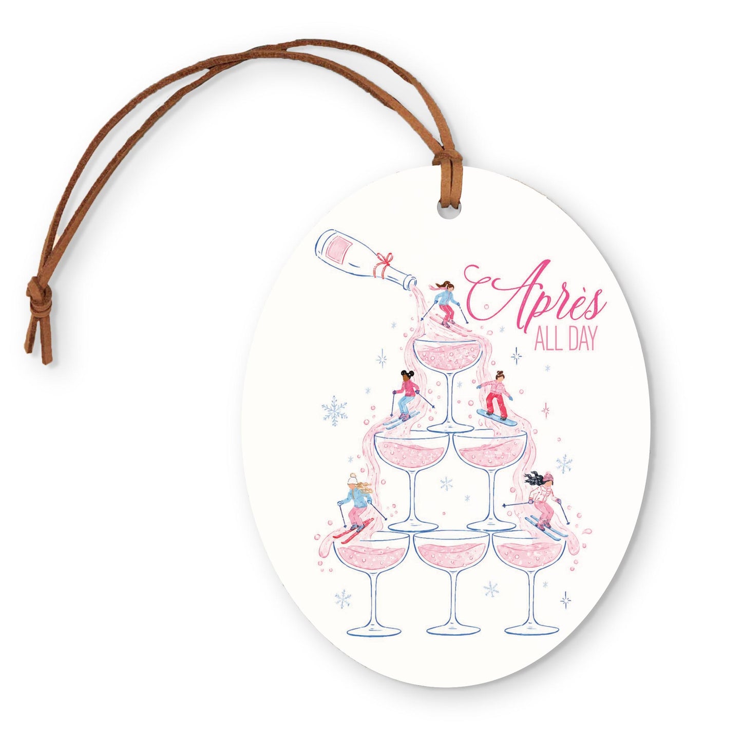 Oval Ornament-Après Ski -0