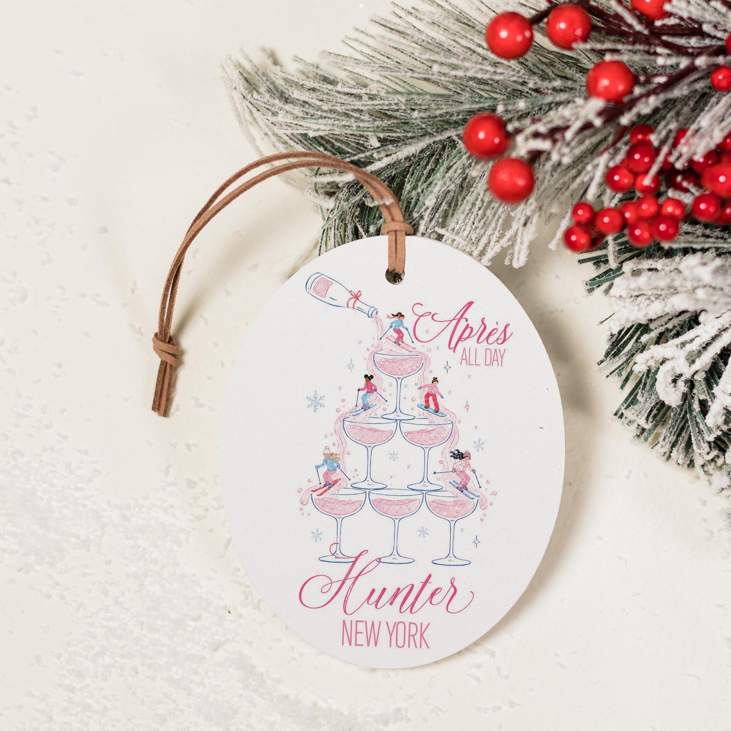 Oval Ornament-Love+Local Après Ski -2