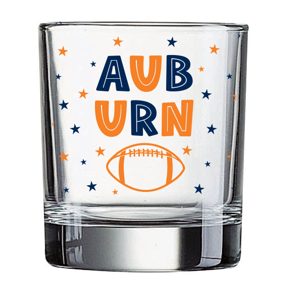 Love Local 11oz Rocks Glass - Game Day Stars