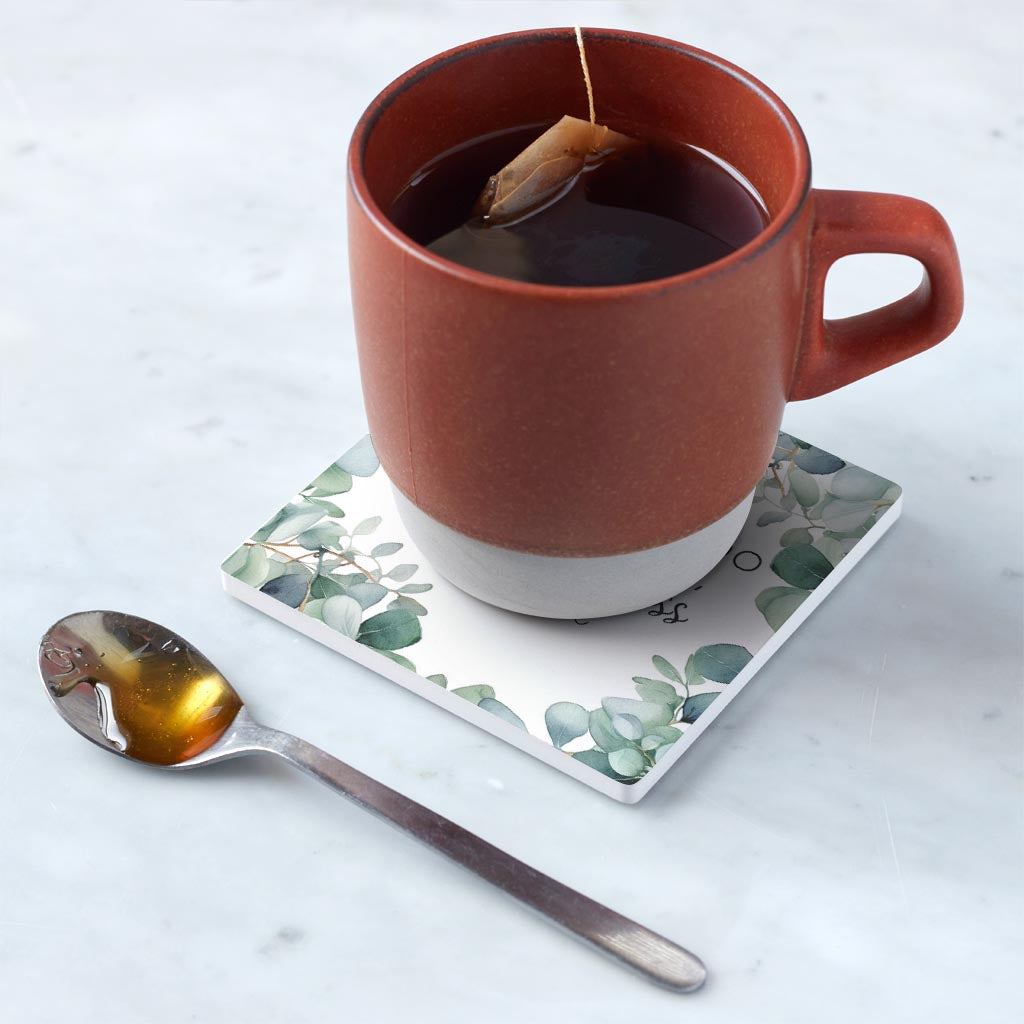 Ceramic Square Coaster-You Surpass Them All -5
