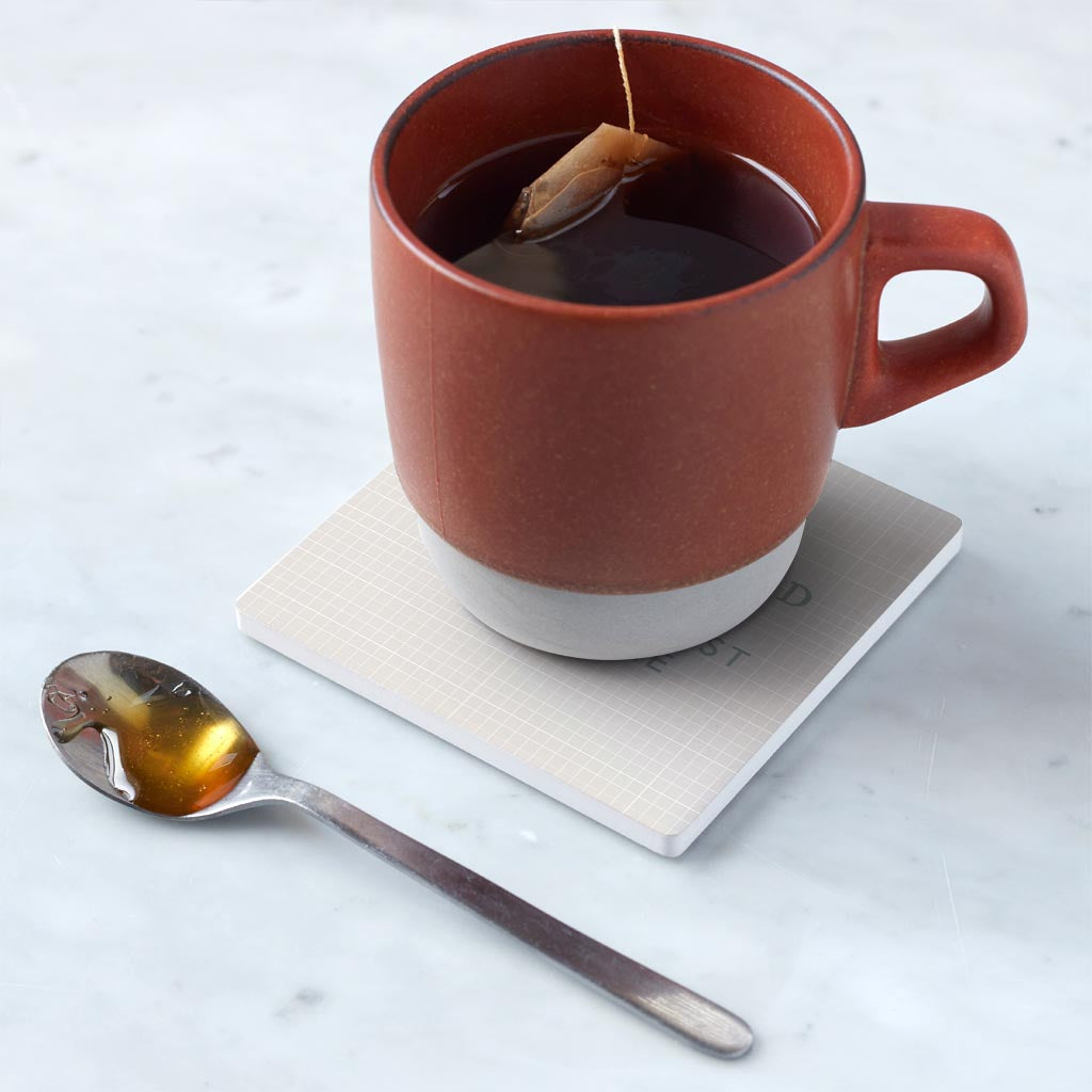 Ceramic Square Coaster-Motherhood Life's Greatest Adventure -5