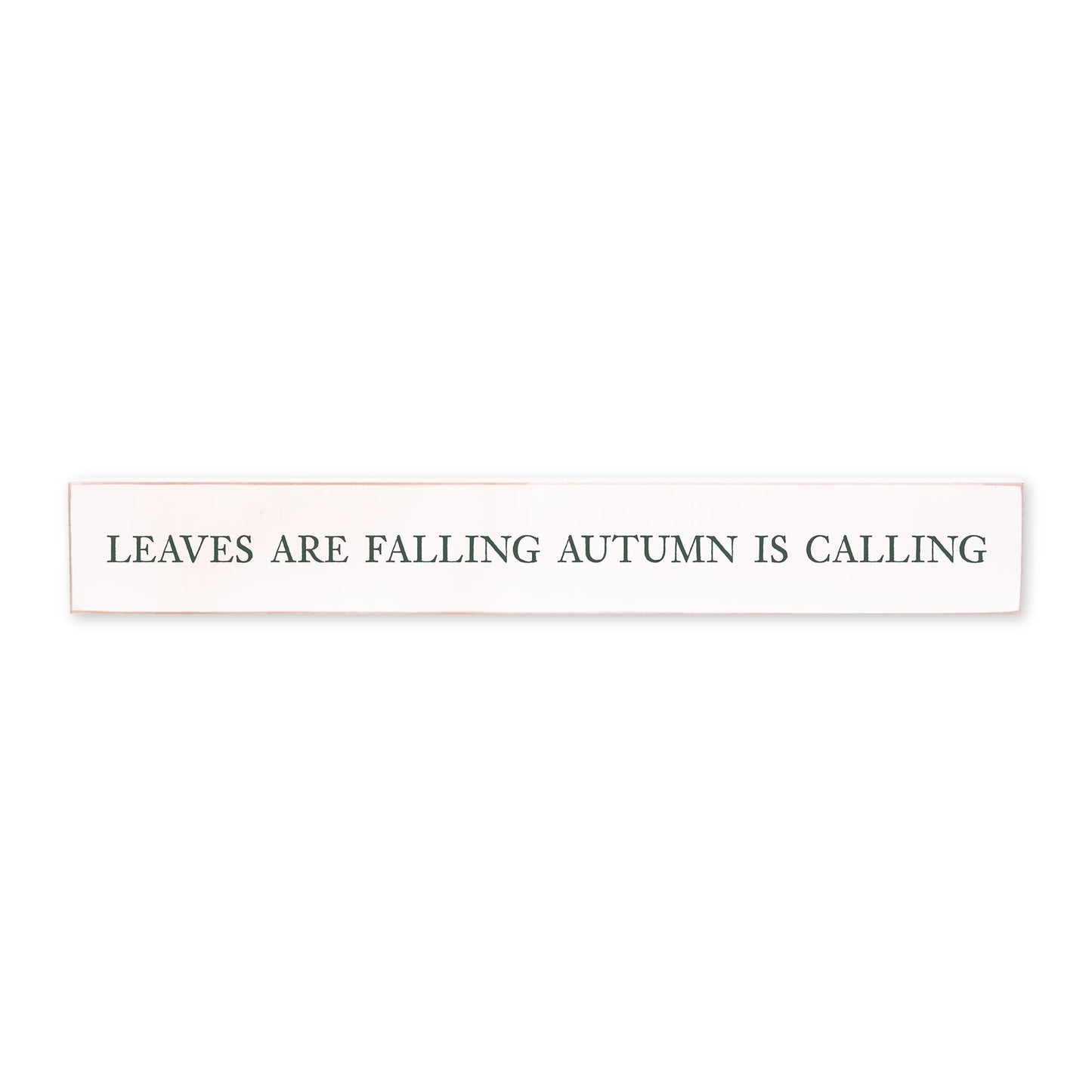 2.5x18 Studio Sign-Leaves Are Falling Autumn Is Calling