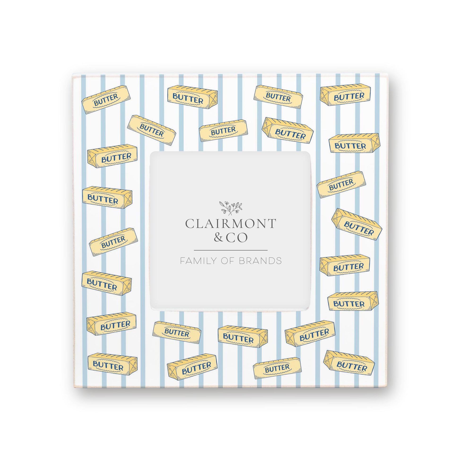Simply Square Frame-Butter Pattern -0
