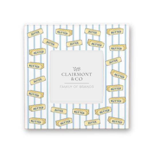Simply Square Frame-Butter Pattern -0