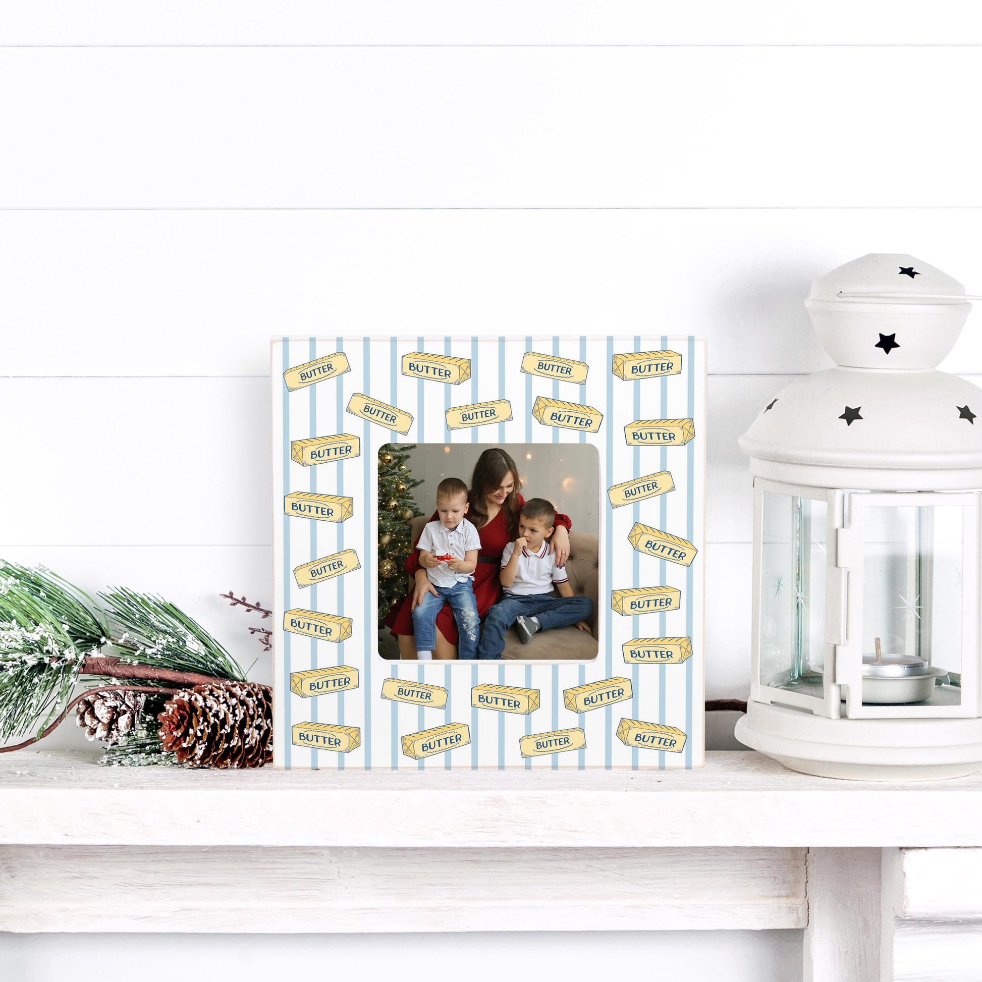 Simply Square Frame-Butter Pattern -5
