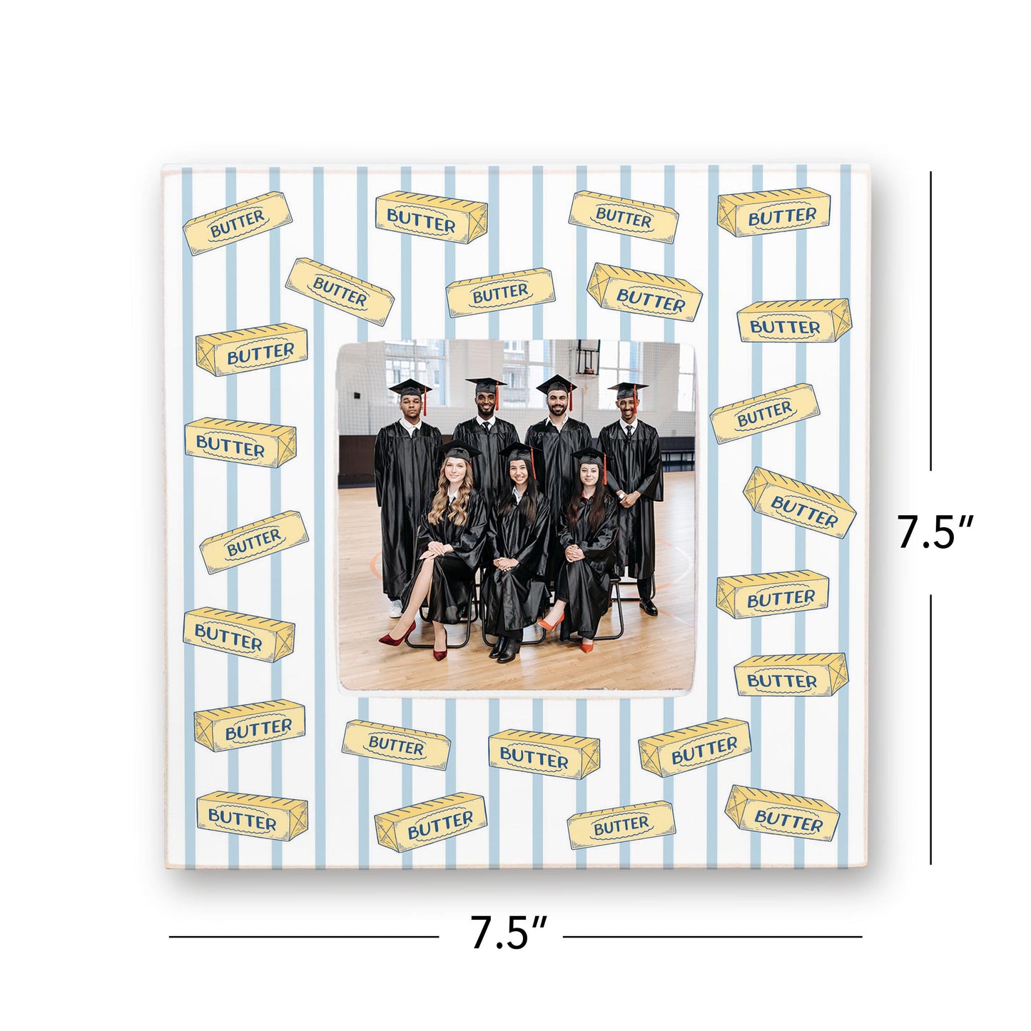 Simply Square Frame-Butter Pattern -7