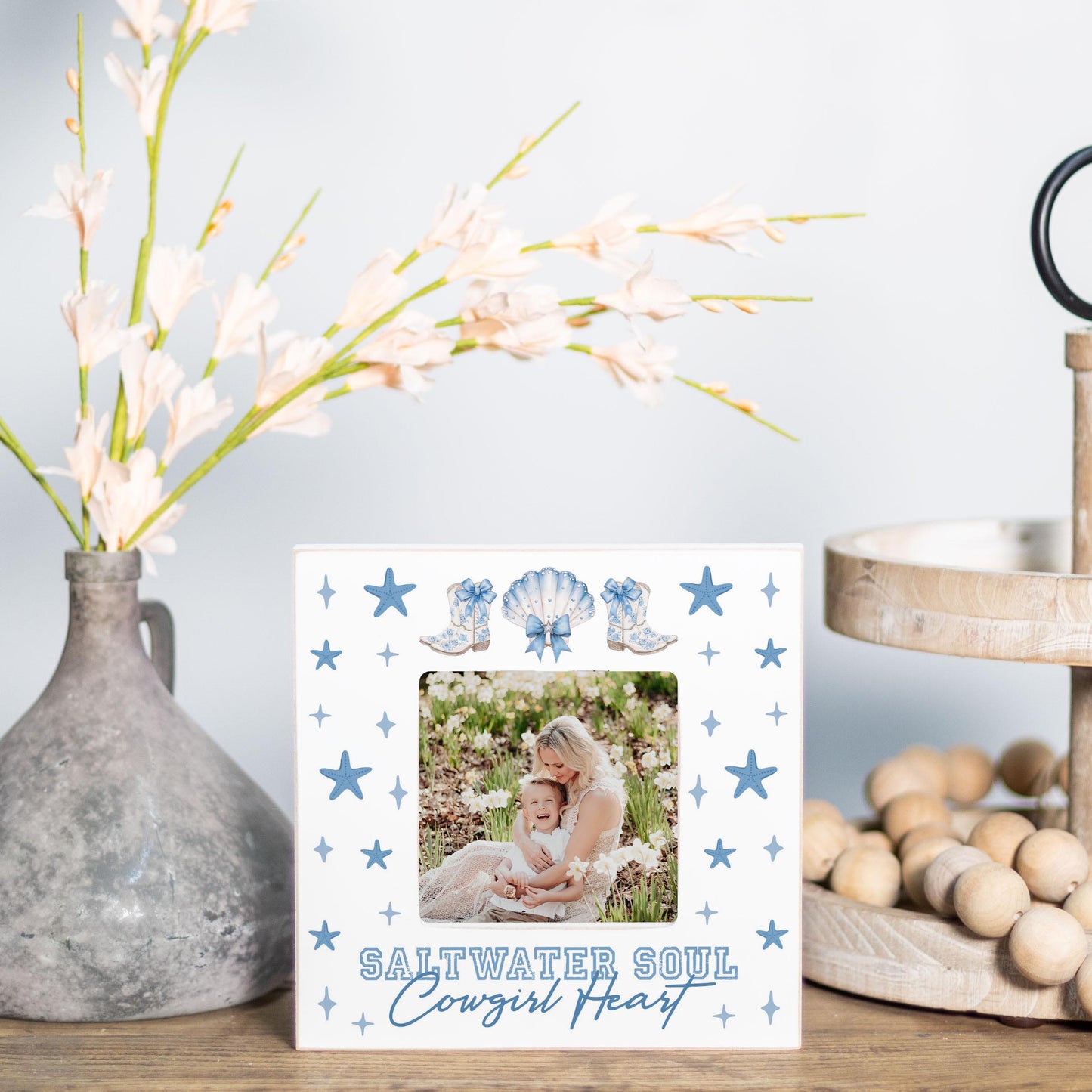 Simply Square Frame-Coastal Cowgirl -1