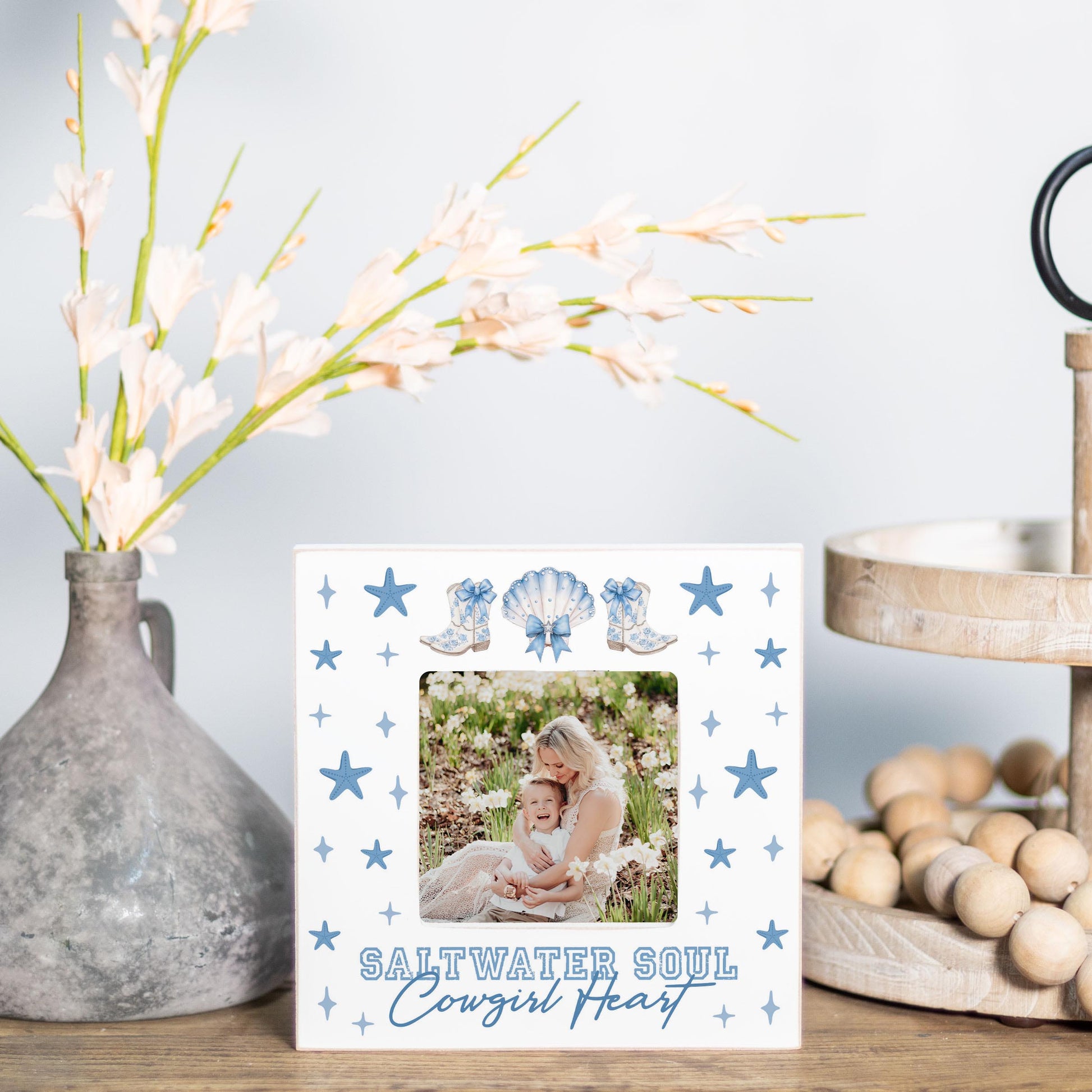 Simply Square Frame-Coastal Cowgirl -1