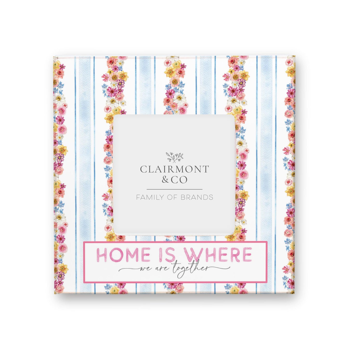 Simply Square Frame-Fantasy Garden Home Is Where We Are -0