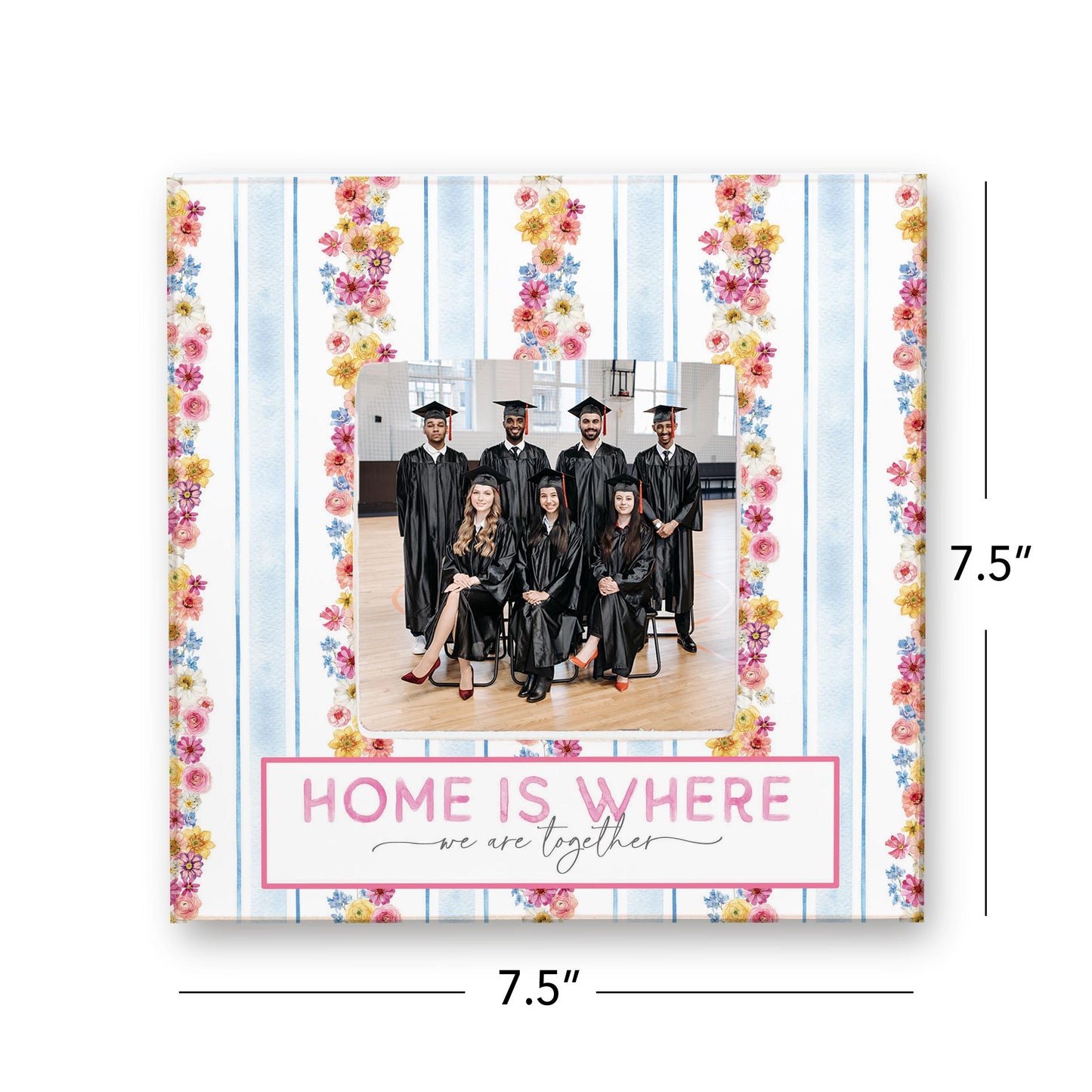 Simply Square Frame-Fantasy Garden Home Is Where We Are -7