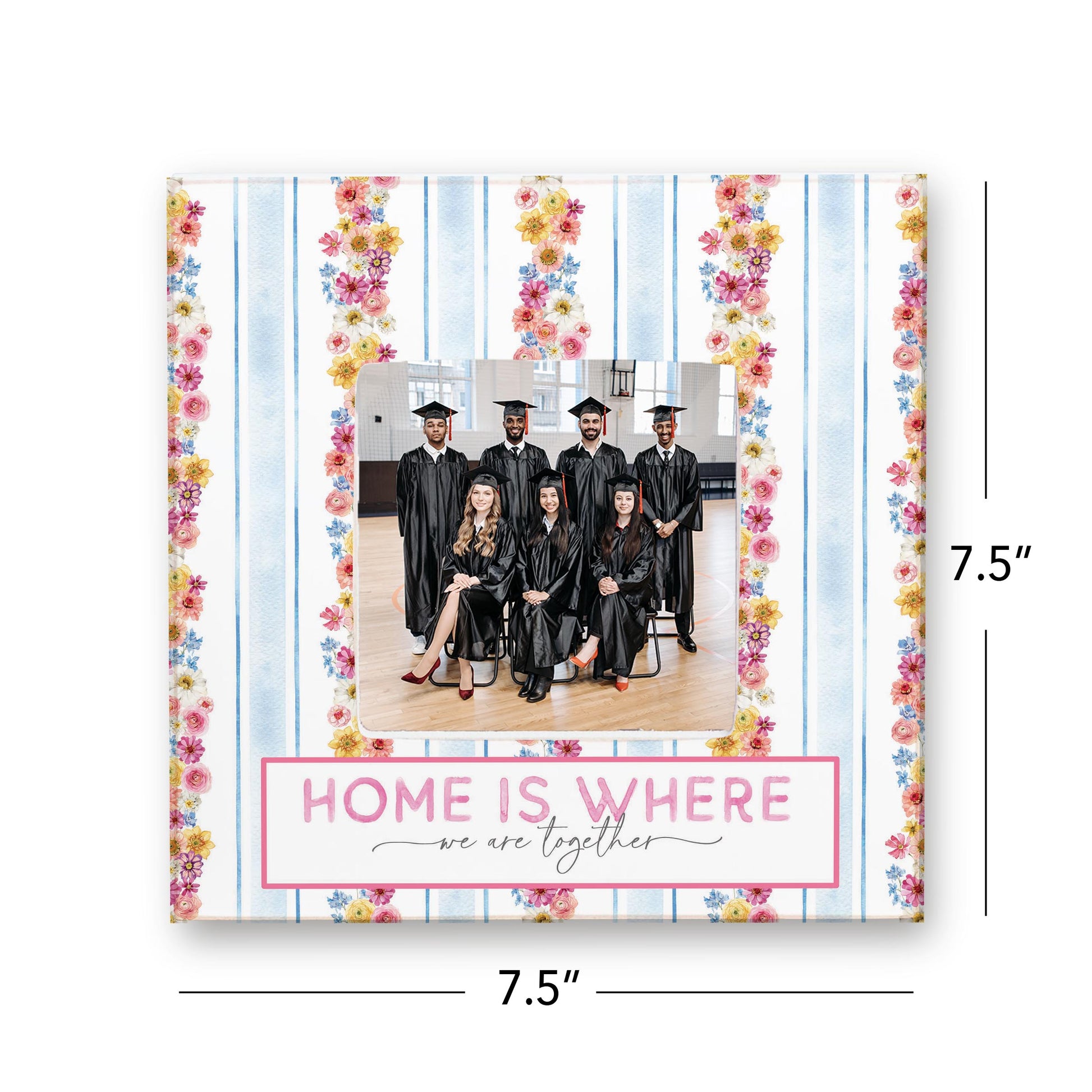 Simply Square Frame-Fantasy Garden Home Is Where We Are -7