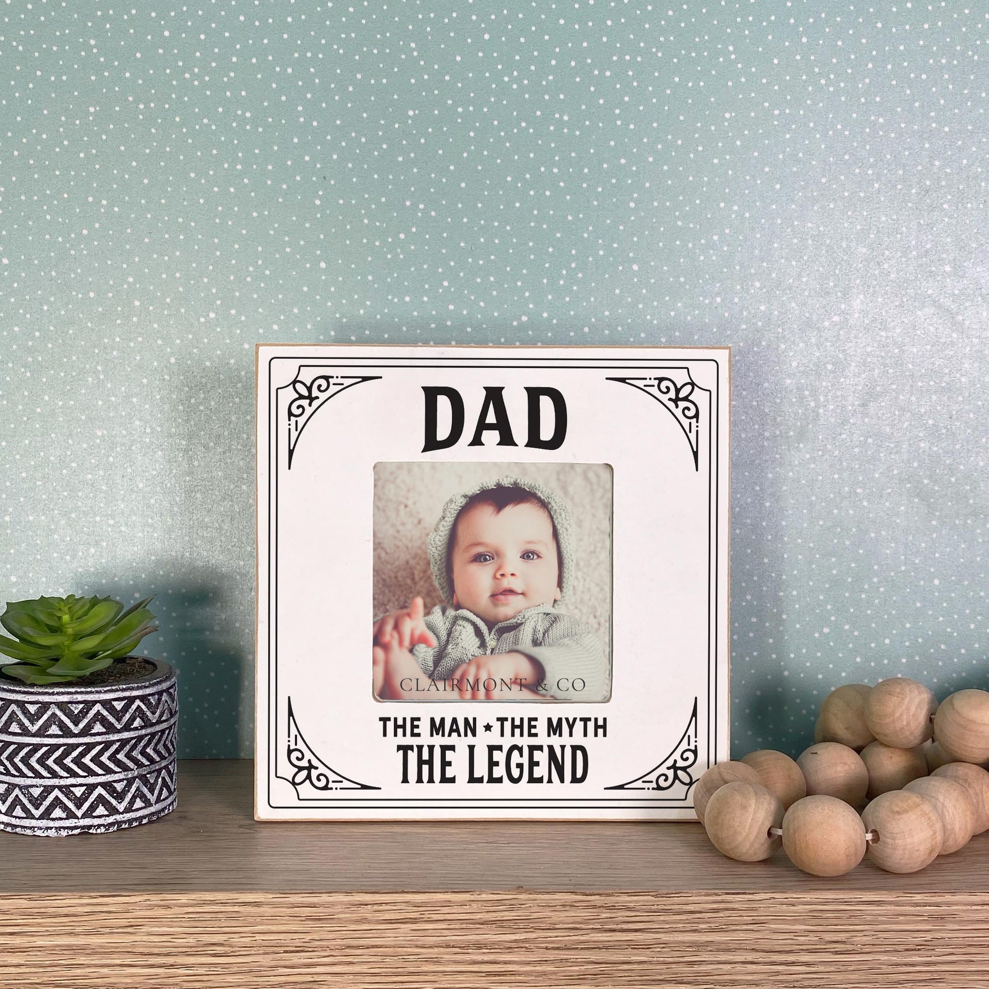 Simply Square Frame-The Man The Myth The Legend -2