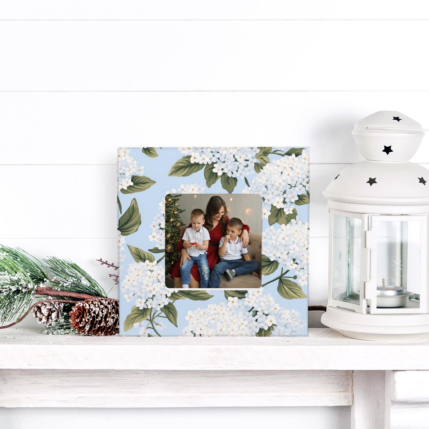 Simply Square Frame-Hydrangea Cottage -5