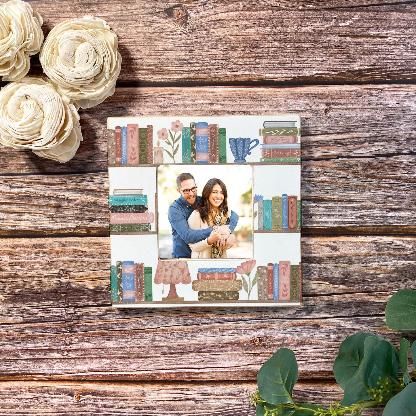 Simply Square Frame-Pretty Little Chapters Book Shelves -3