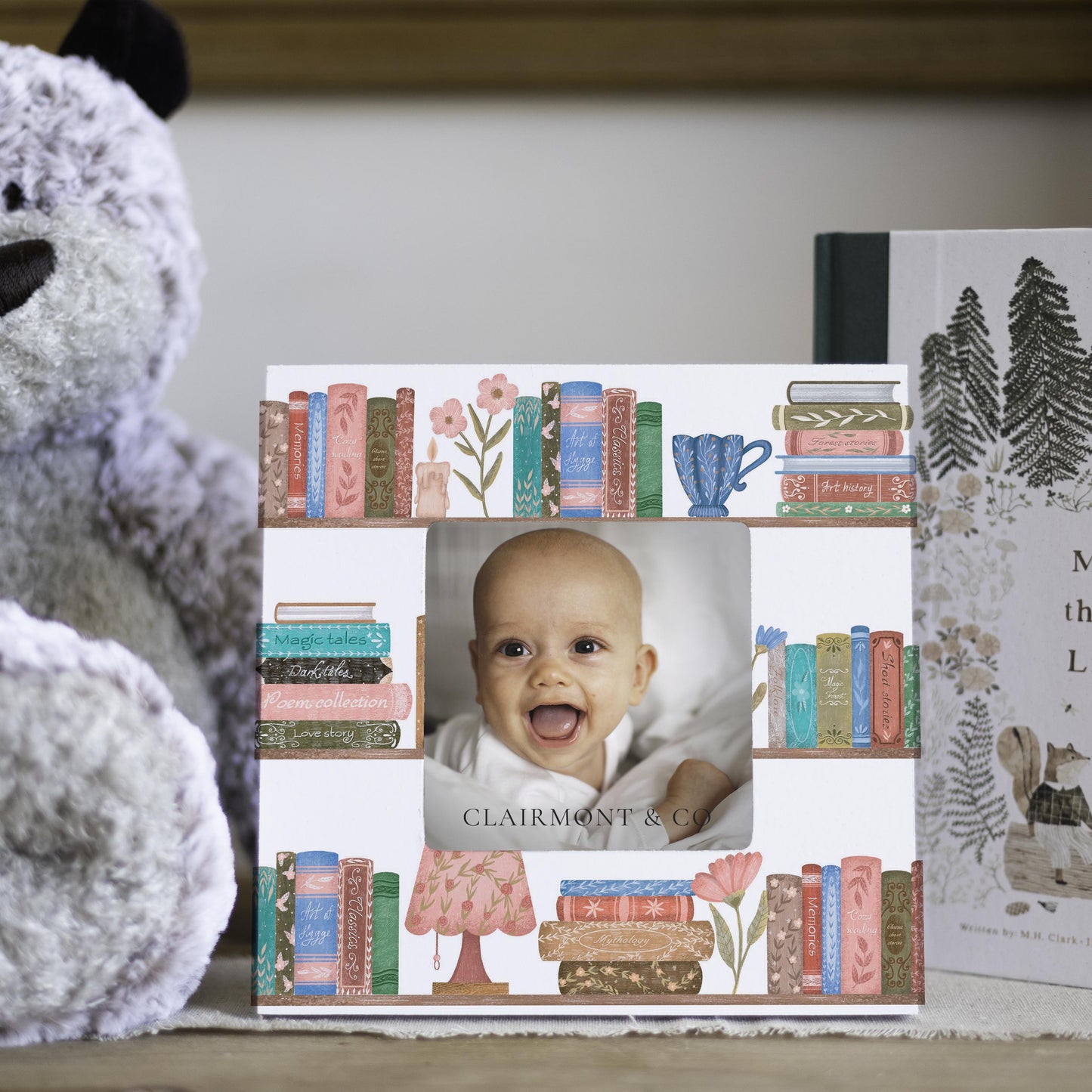 Simply Square Frame-Pretty Little Chapters Book Shelves -4