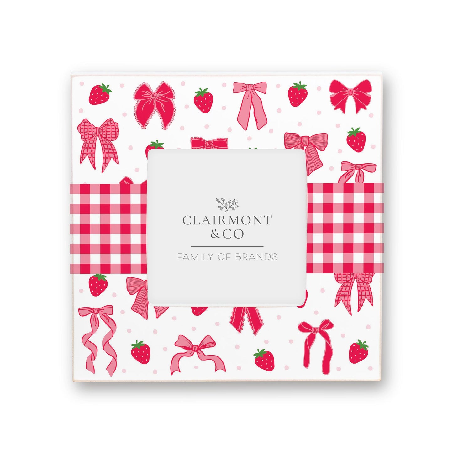 Simply Square Frame-Strawberry Parlor -0