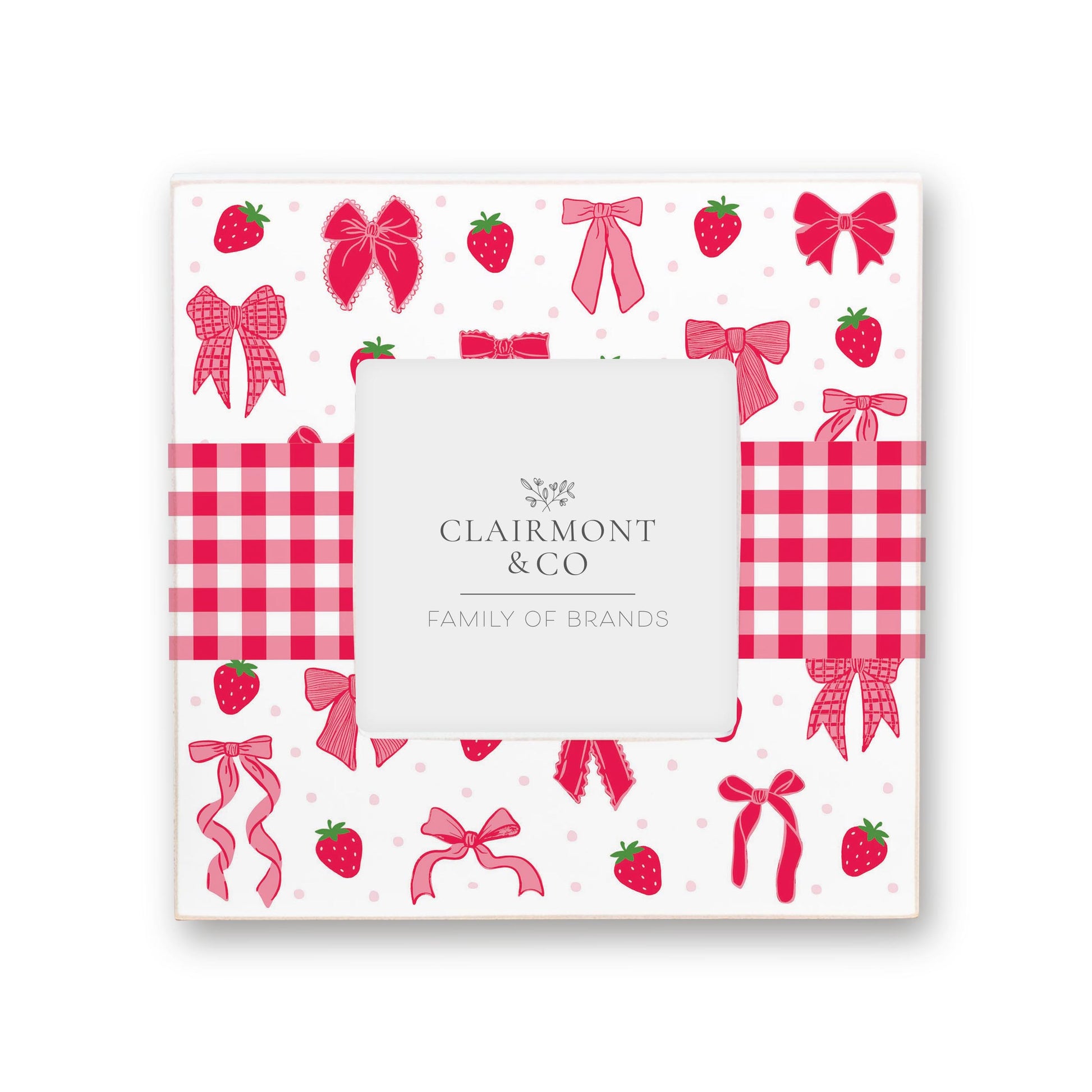 Simply Square Frame-Strawberry Parlor -0