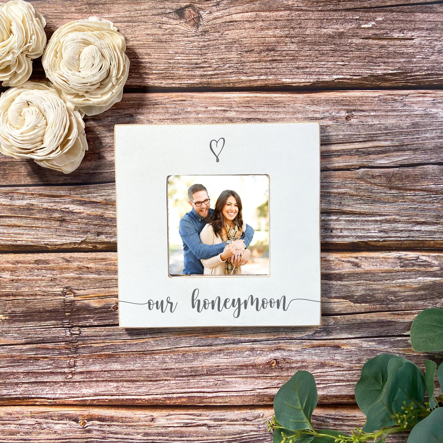 Simply Square Frame-Our Honeymoon -3